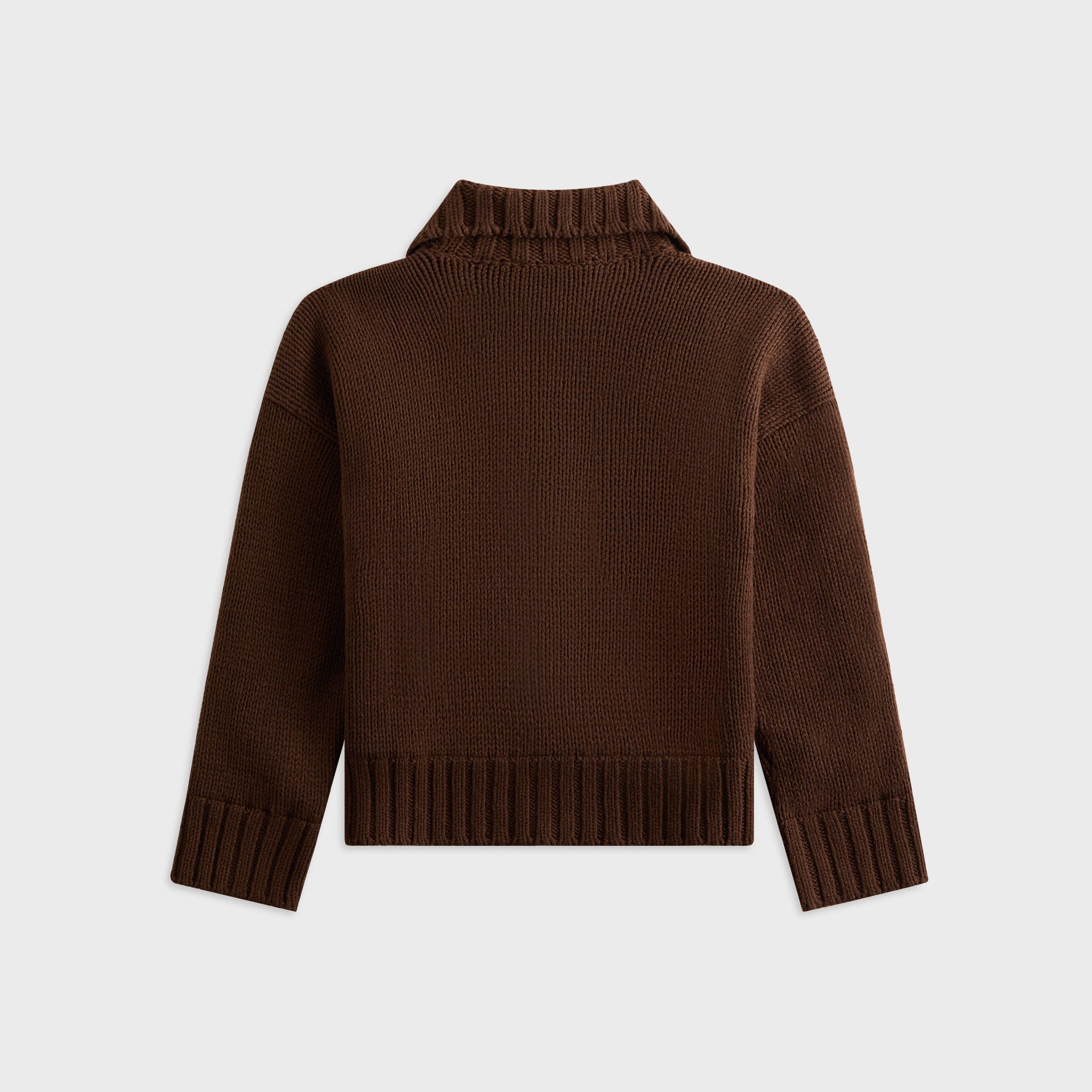 Siedres Ollie Cardigan with Printed Lining - Brown
