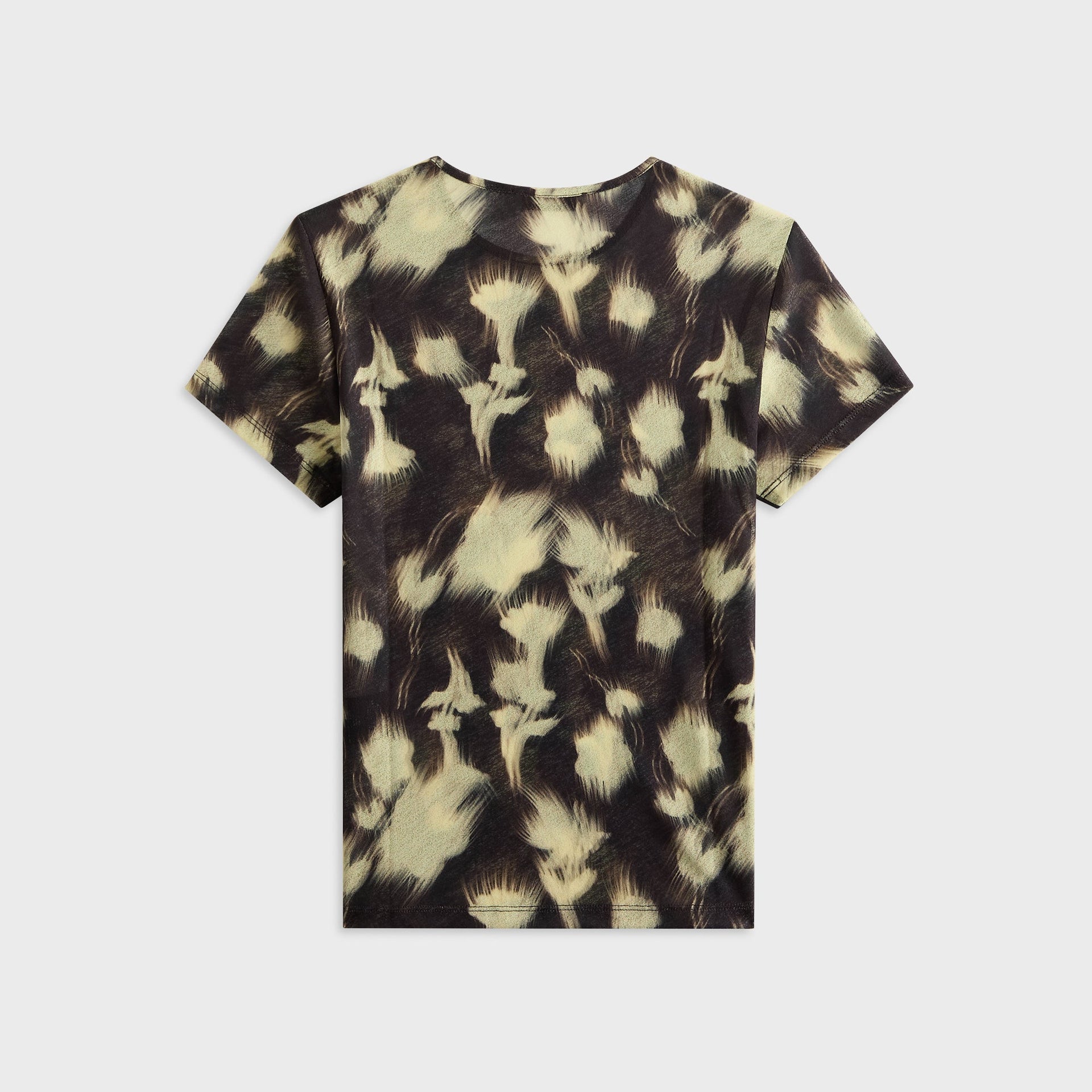 Siedres Arden Printed Mesh Semi-Sheer Top - Multi