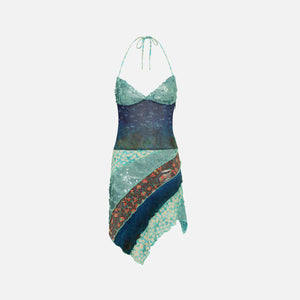 Siedres Nera Asymetric Mini Dress - Multi