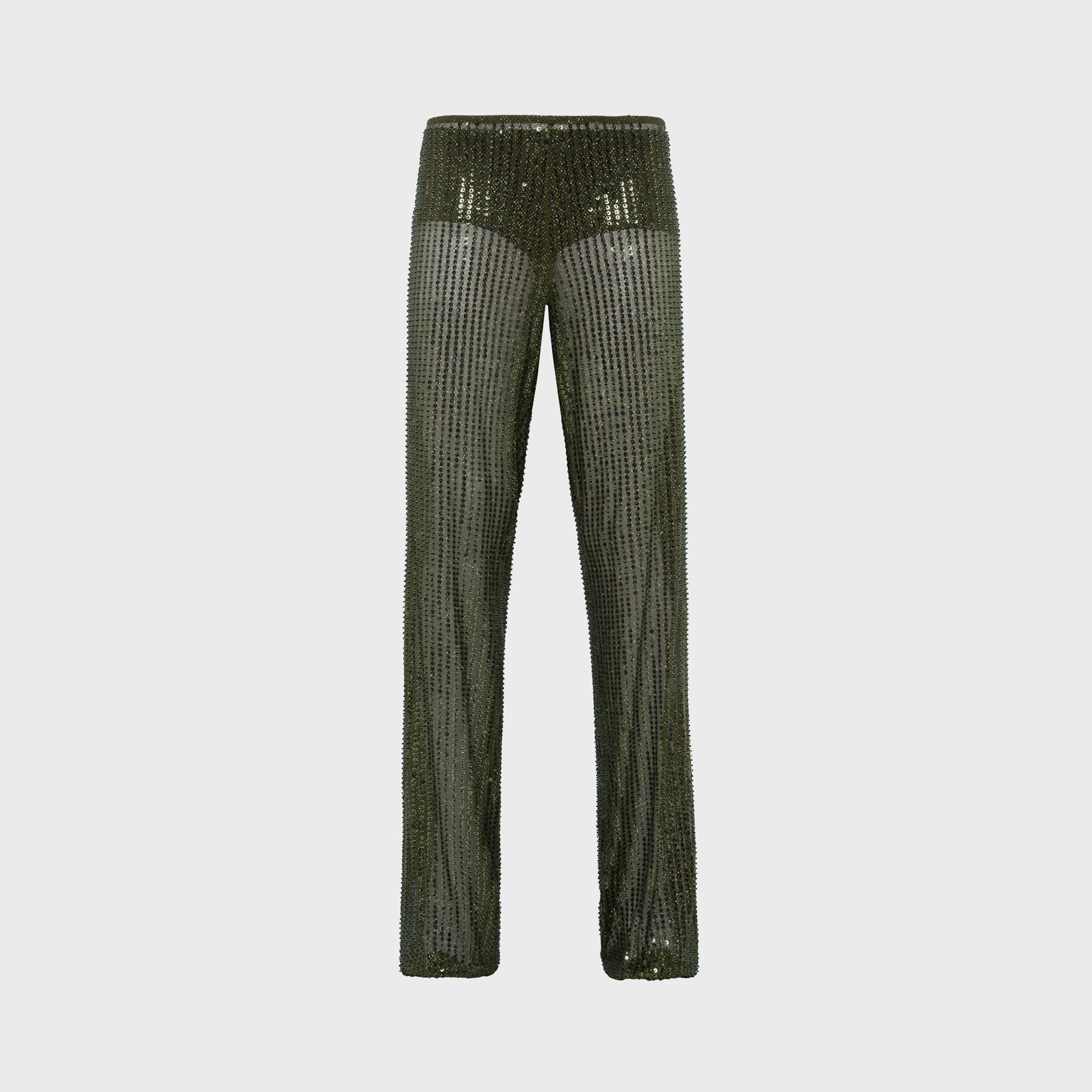 Siedres Alexium Sequin Sheer Pant - Green