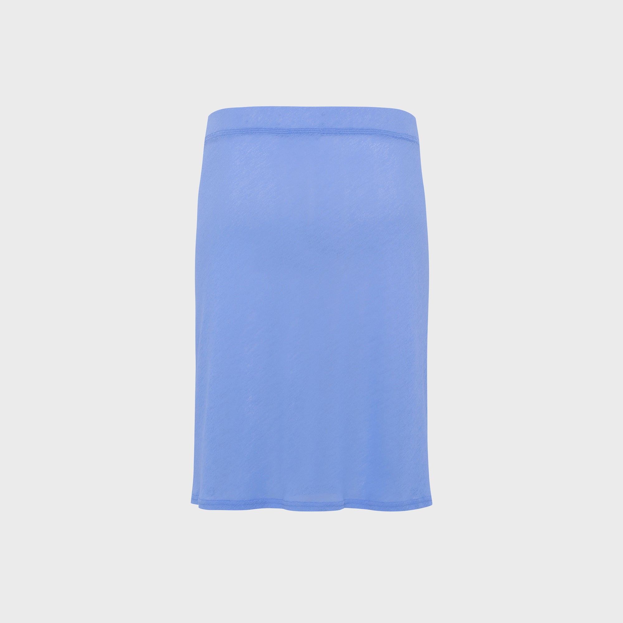 Siedres Liz Embroidered Semi Sheer Mesh Midi Skirt - Blue – Kith