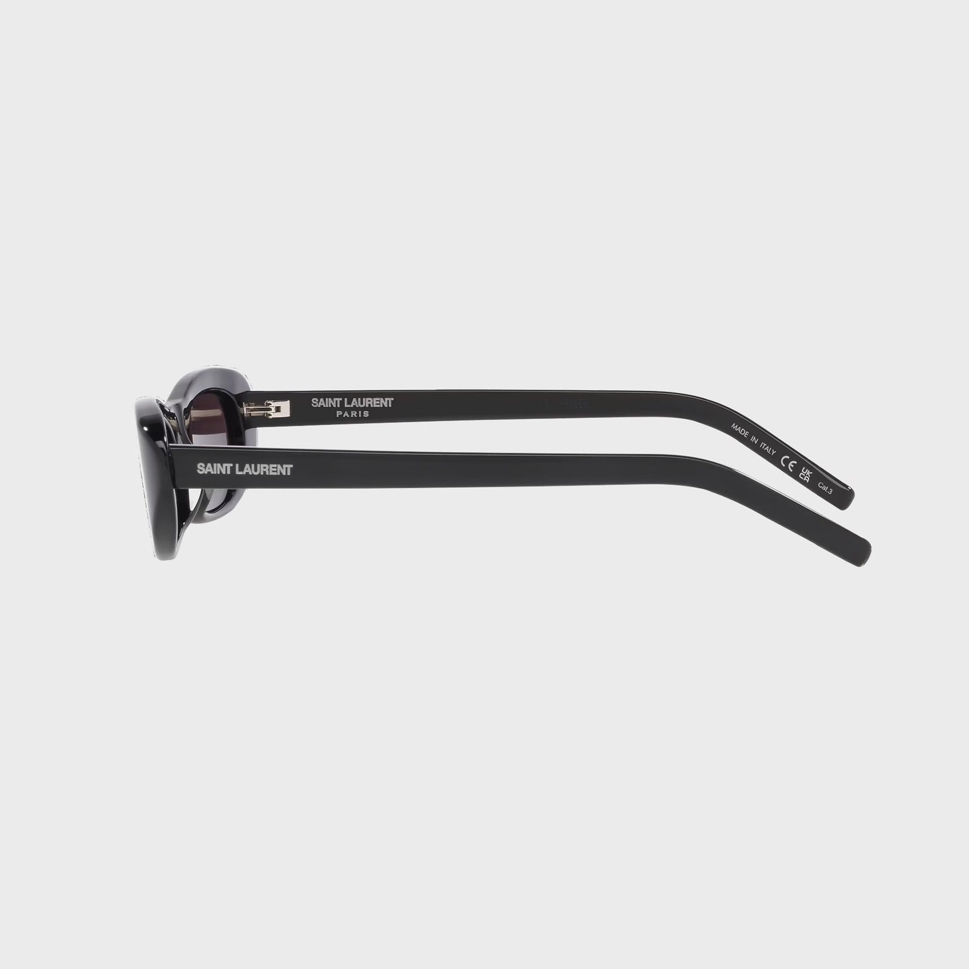 Saint Laurent Sl 557 Shade-001 53 Sunglass Woman Recycled in Black