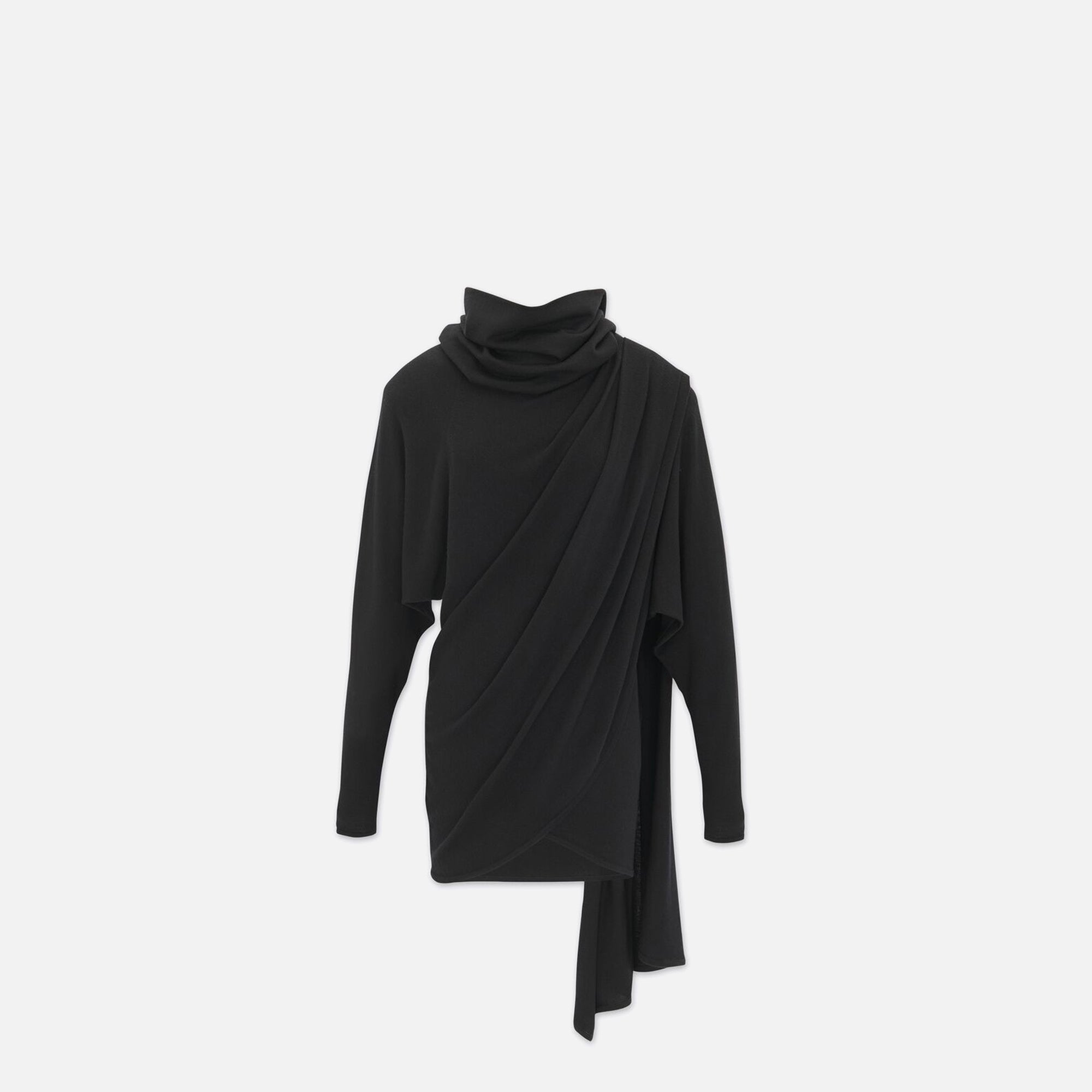 Saint Laurent Hooded Dress Black Kith