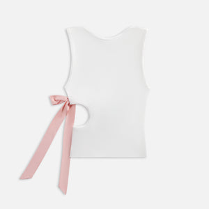 Sandy Liang Conch Tank Top - Ivory