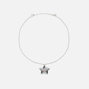 Sandy Liang Sparkles 2.0 Necklace - Silver