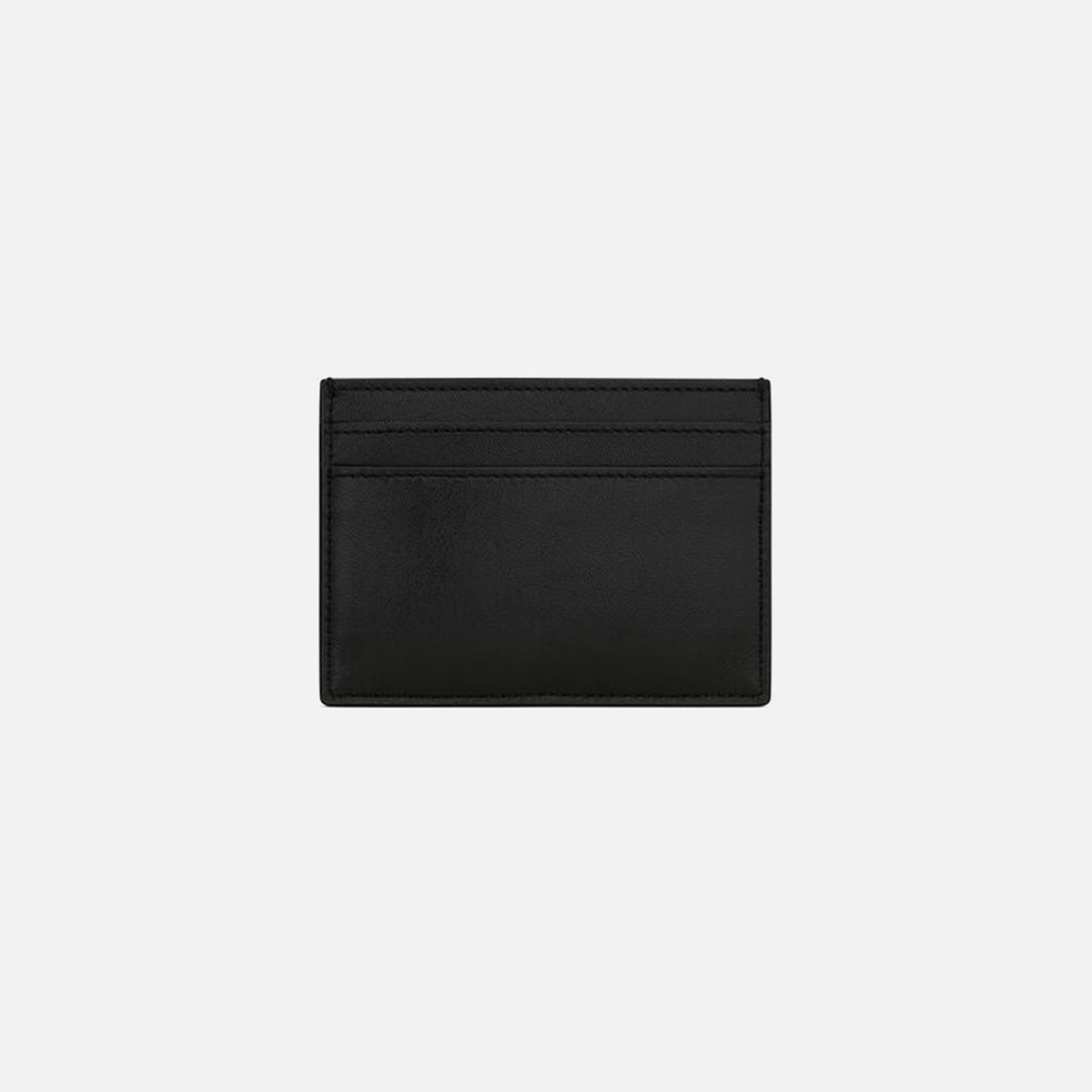 Saint Laurent YSL PCC 172Y Tricolor Hardware Monogram Card Holder - Black