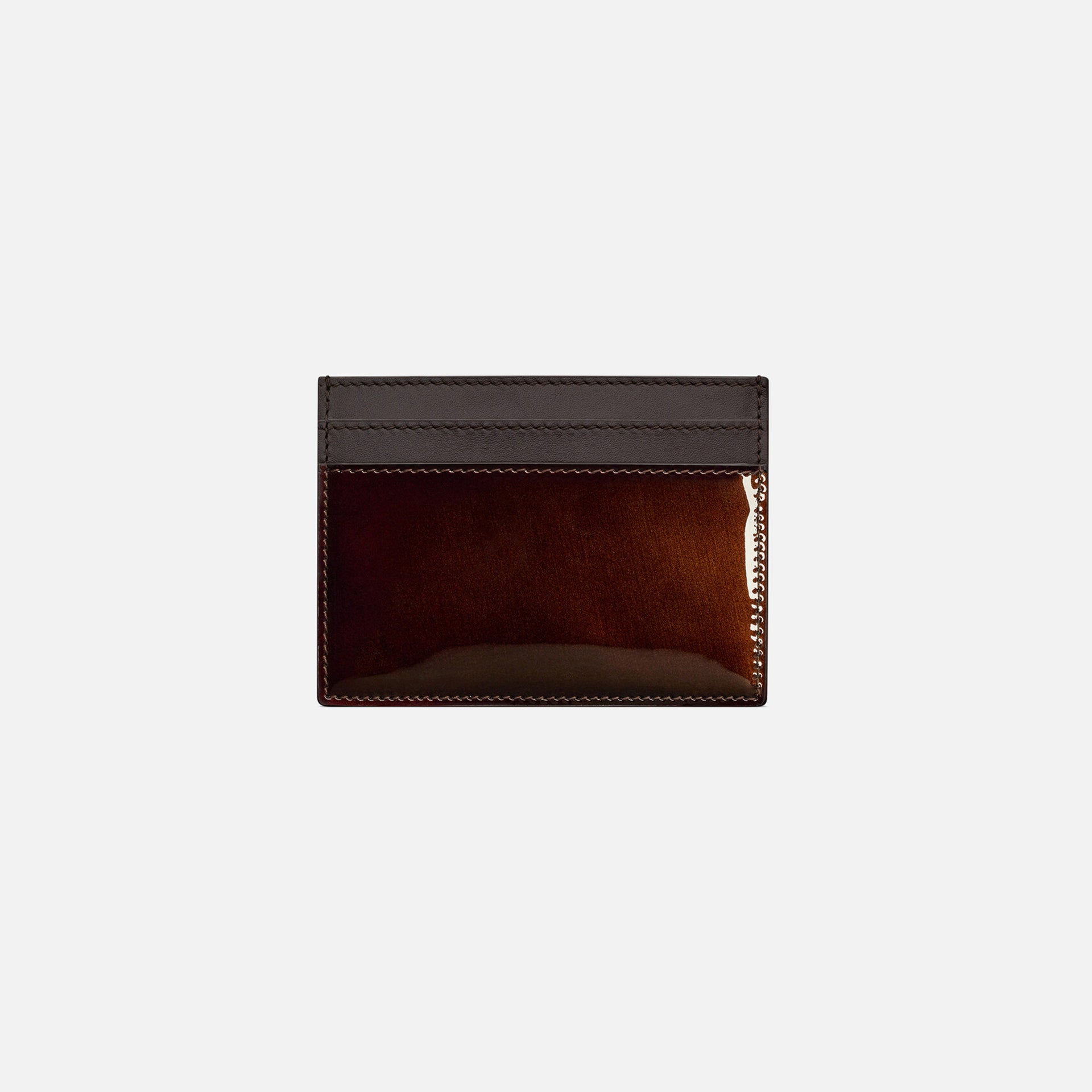 Saint Laurent Card Case YSL Logo - Burgundy
