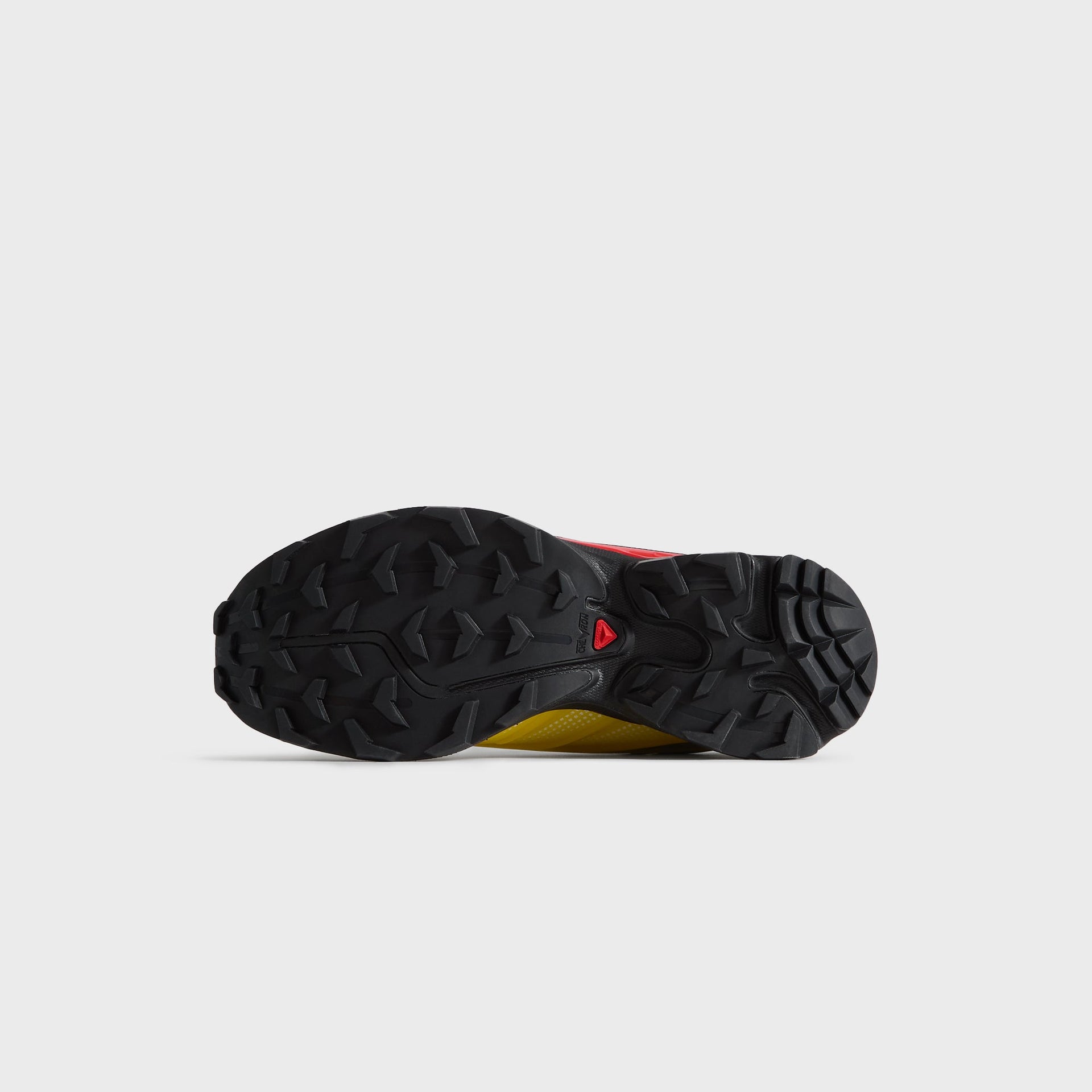Kith for Salomon XT-EVO, black Contagrip outsole with chevron lug tread