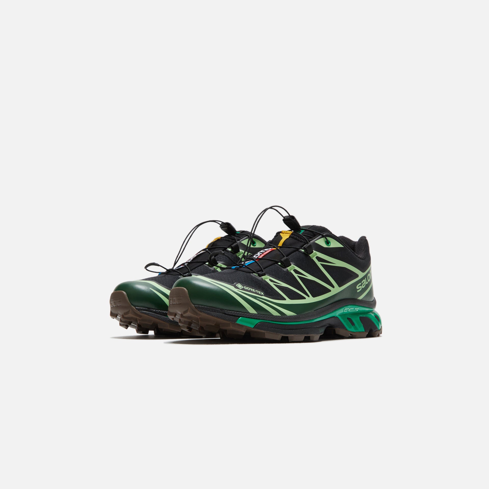 Salomon XT-6 GTX - Black / Eden / Green Ash