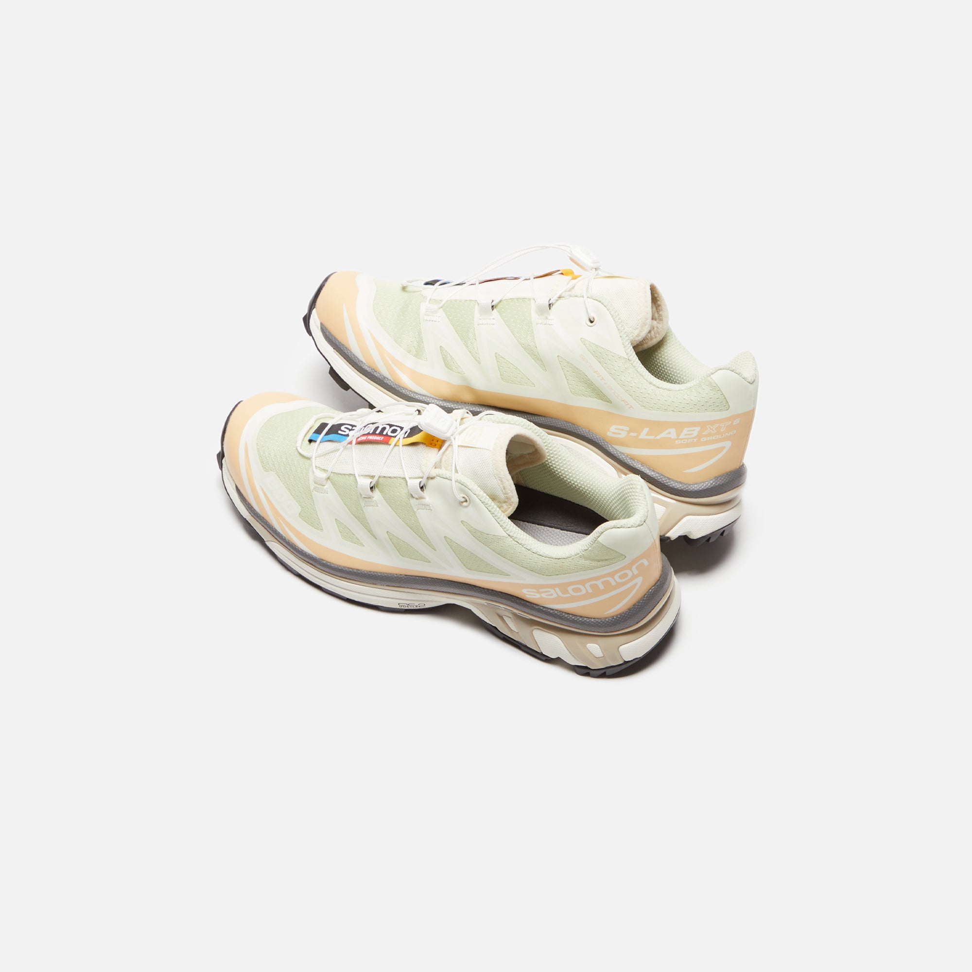 Salomon XT-6 - Aloe Wash / Hazelnut / Feather Gray – Kith