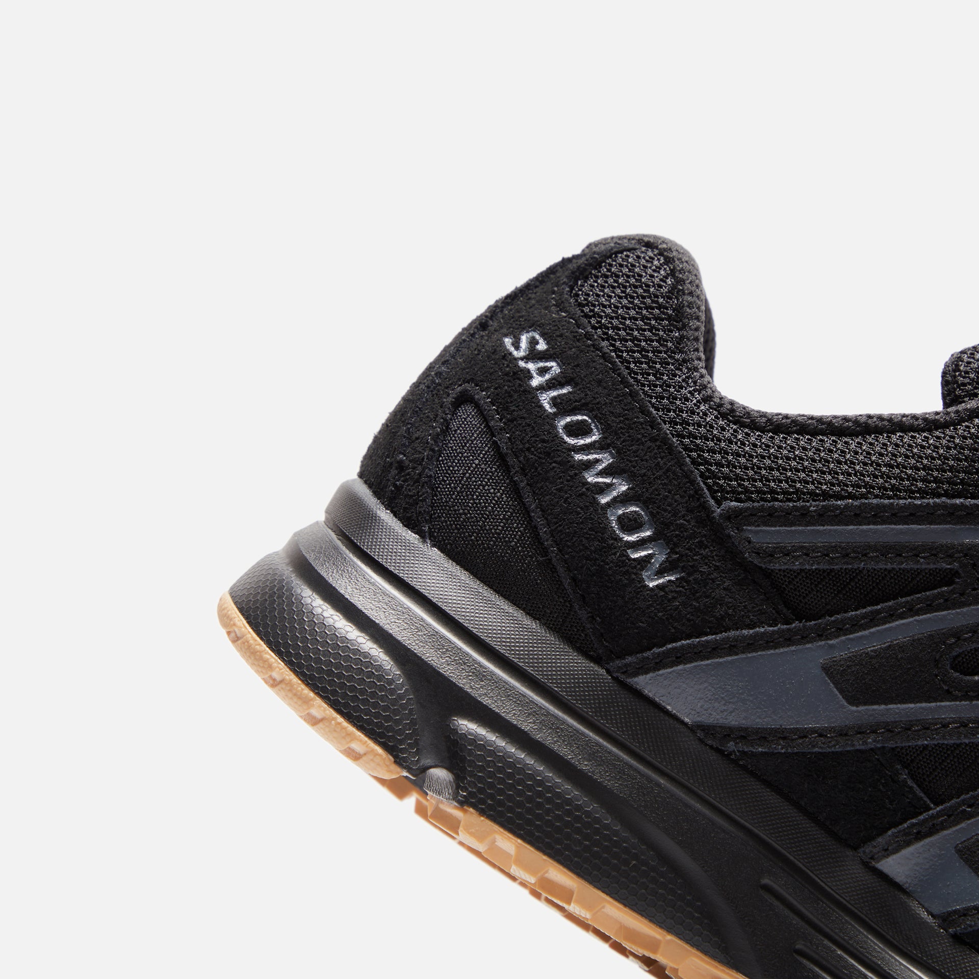 Salomon X-Mission 4 Suede - Black / Ebony / Gum