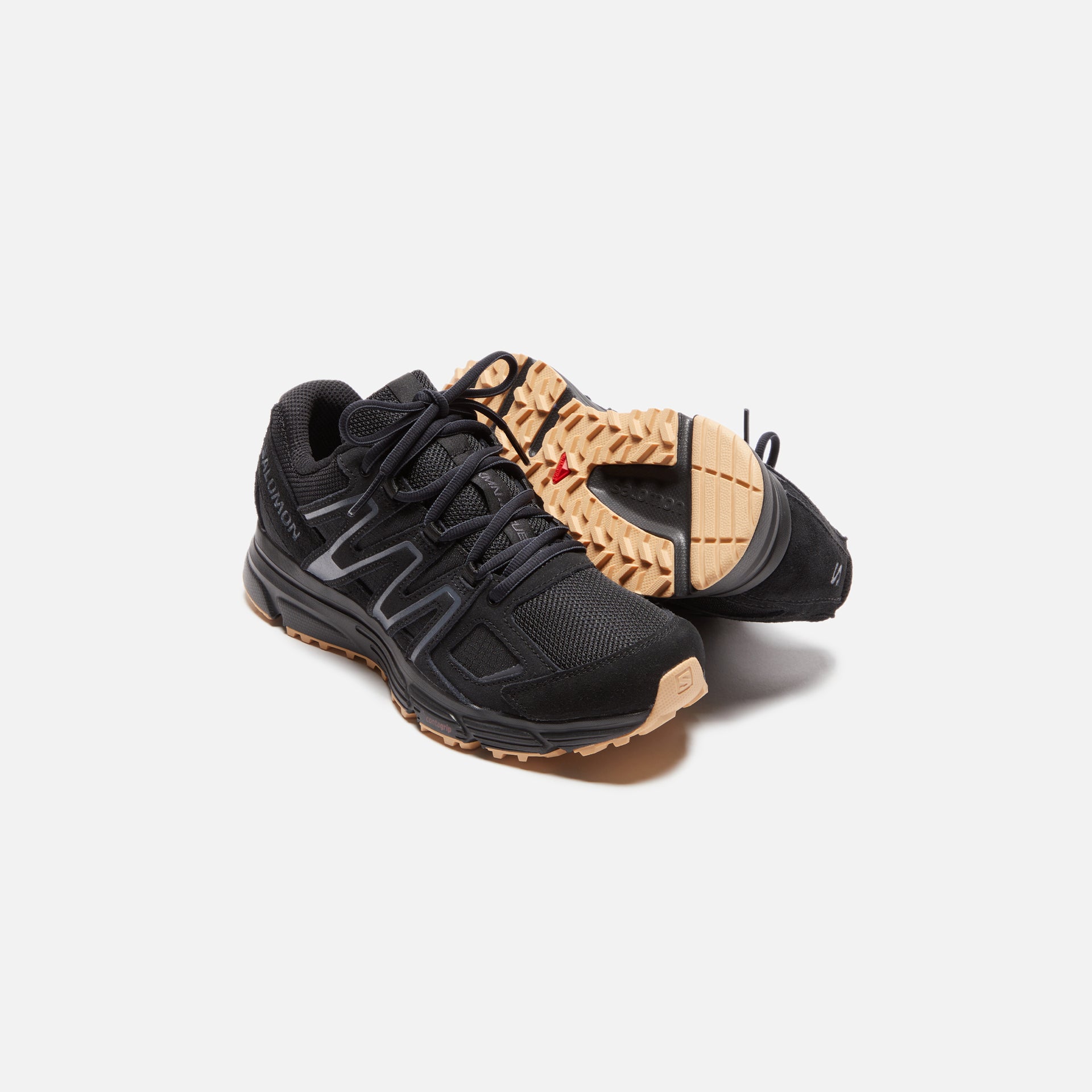 Salomon X-Mission 4 Suede - Black / Ebony / Gum