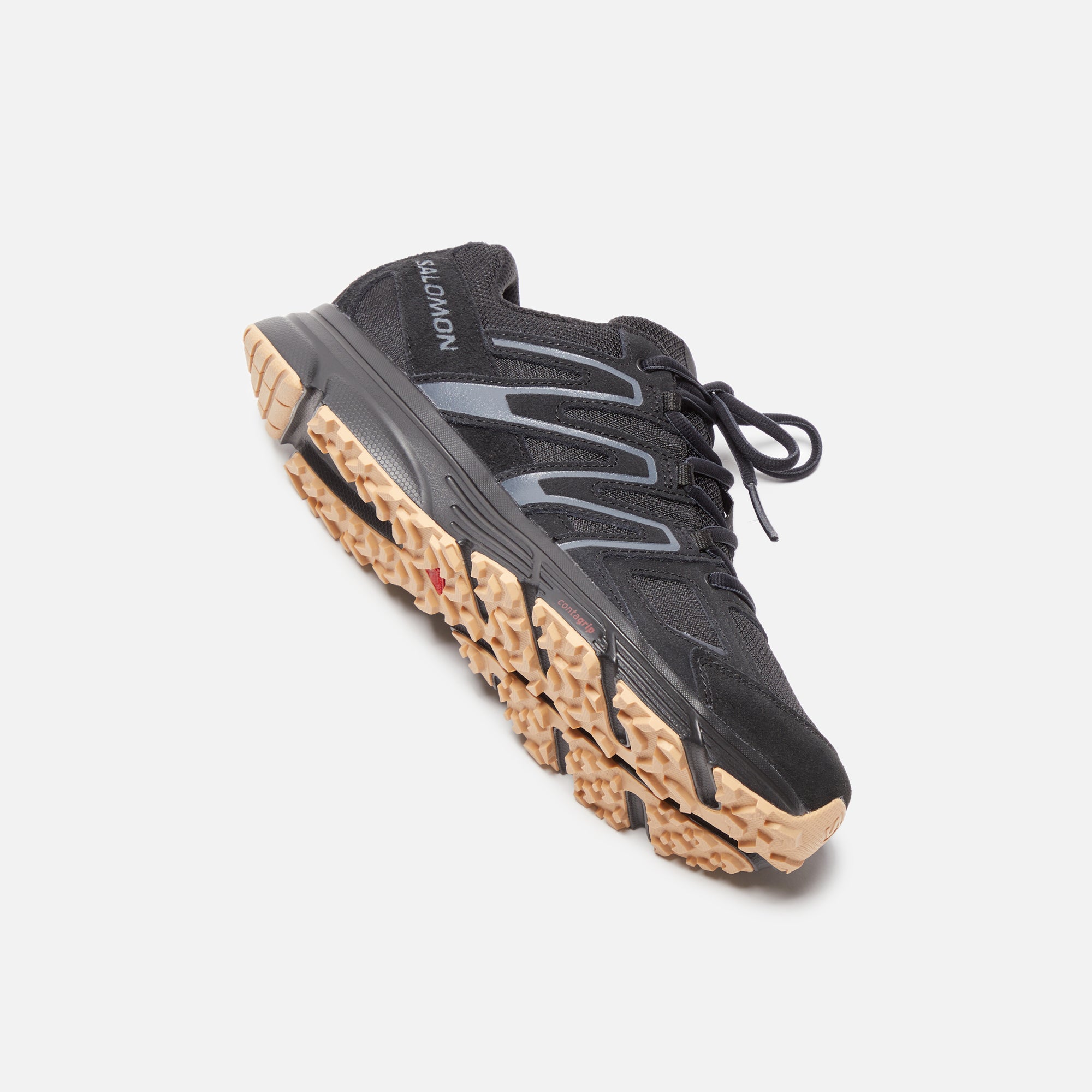 靴 SALOMON X-MISSION 4 SUEDE 25.0 Salomon X-Mission 4 Suede Natural Sandstorm Bleached Sand