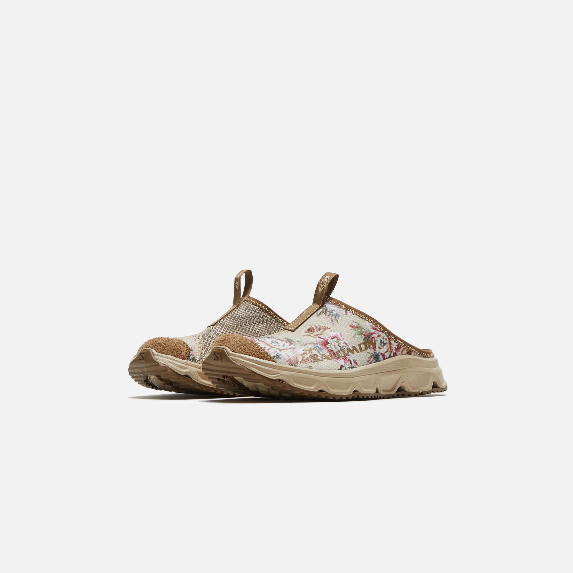 Salomon x Beams RX Slide 3.0 Flowers - Safari / Kangaroo / Toasted