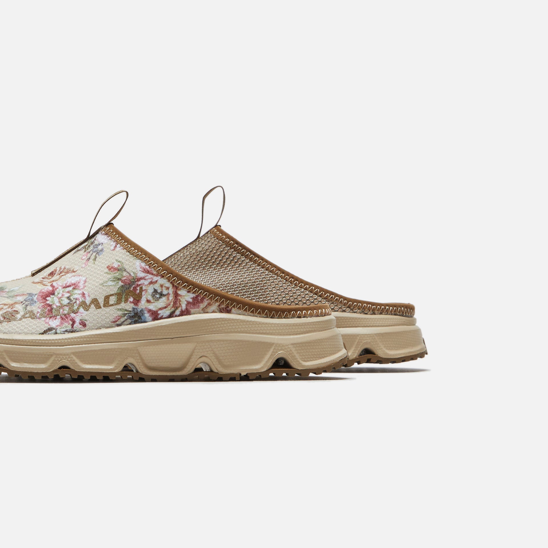 Salomon x Beams RX Slide 3.0 Flowers - Safari / Kangaroo / Toasted