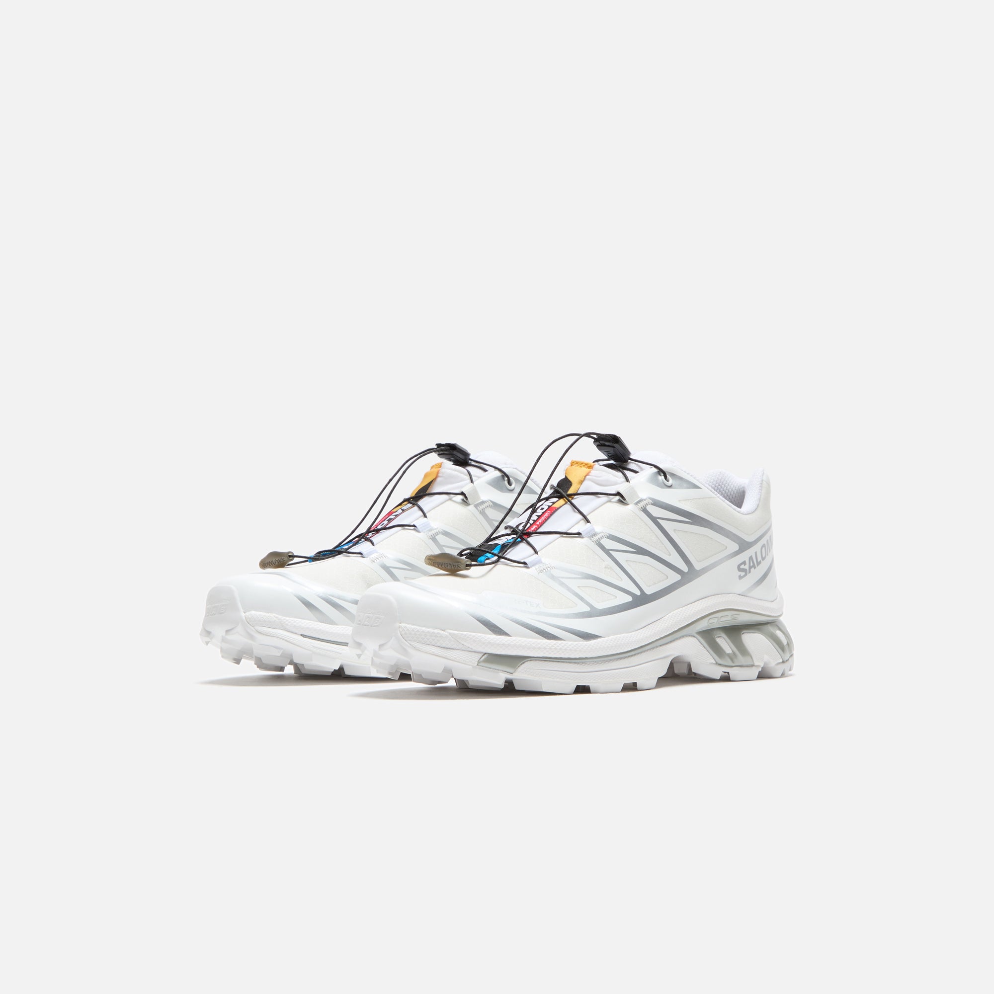 【ほぼ新品】SALOMON XT-6 GTX WHITE SILVER 26cm Salomon XT-6 GTX - White / White / Silver – Kith