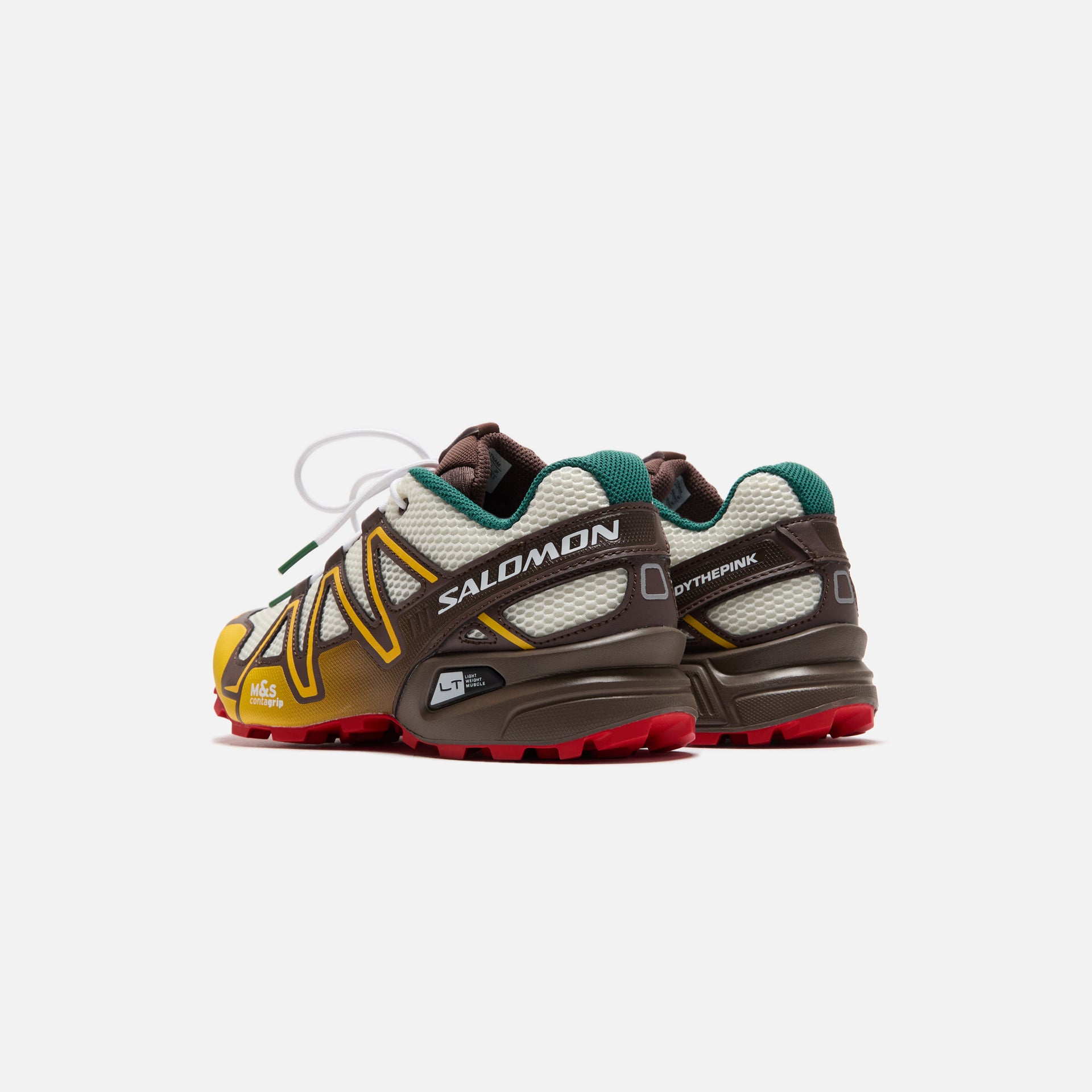 Salomon x VANDYTHEPINK Speedcross 3 - Vanilla Ice / Shopping Bag / Posy Green