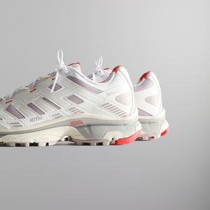 Kith for Salomon XT-4K - Bright White / Ashes of Roses / Fiery Red PH