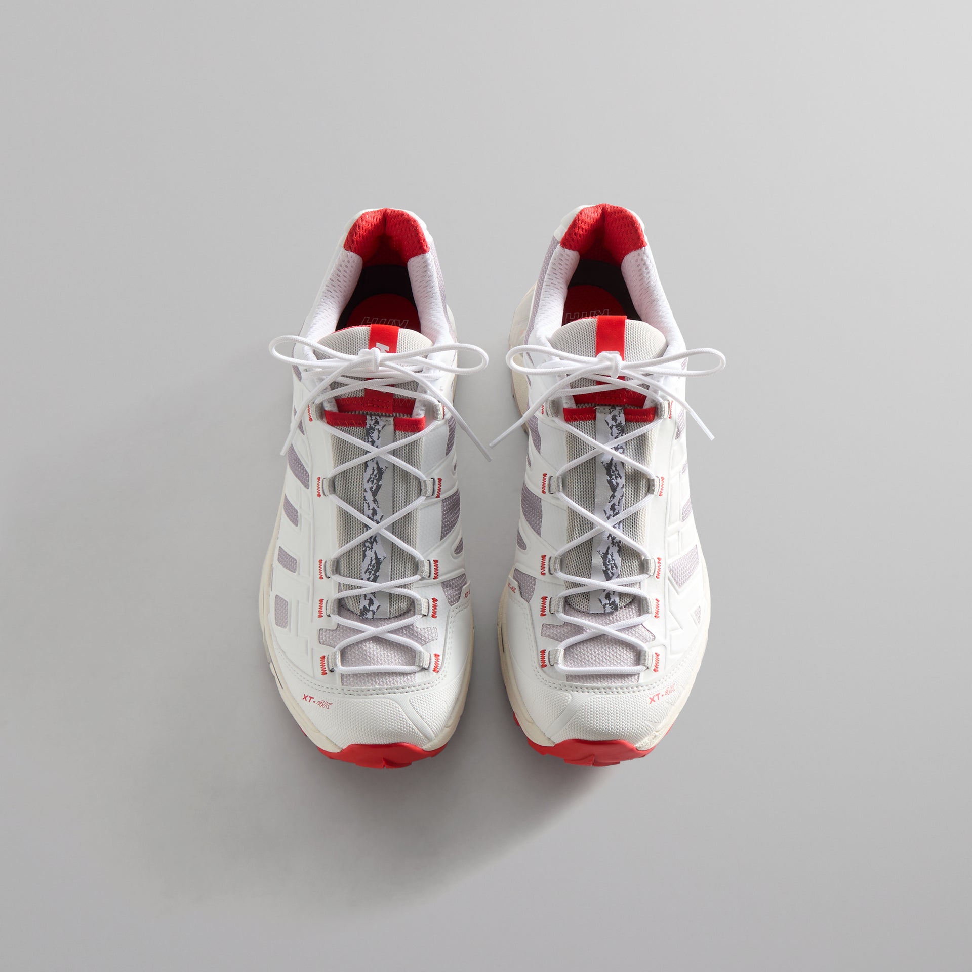 Kith for Salomon XT-4K - Bright White / Ashes of Roses / Fiery Red