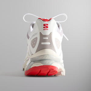 Kith for Salomon XT-4K - Bright White / Ashes of Roses / Fiery Red PH