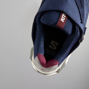 Kith for Salomon XT-Voyager - Maritime Blue / Alloy / Tawny Port