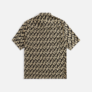 Louis Vuitton Mixed Monogram Pajama Shirt BLACK. Size 34