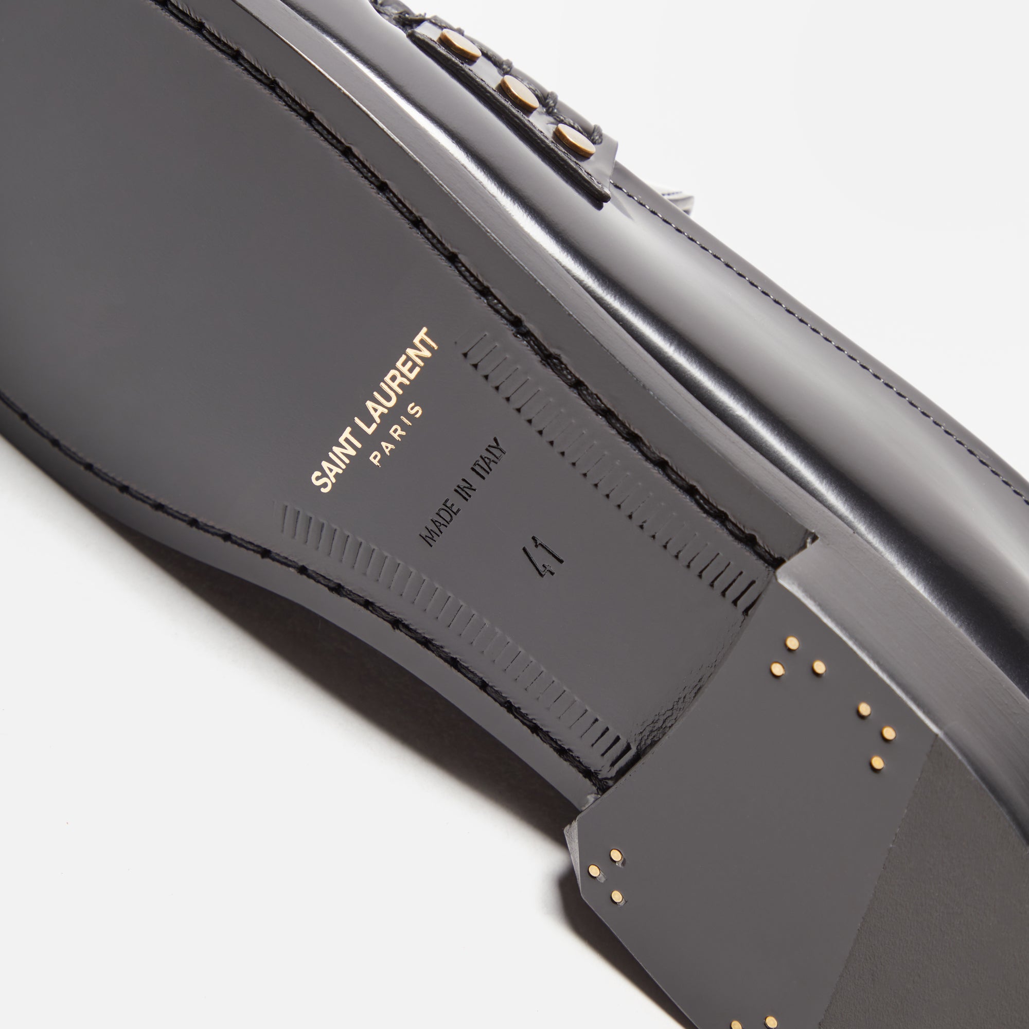 Saint Laurent Le Loafer 15 - Moc Nero – Kith