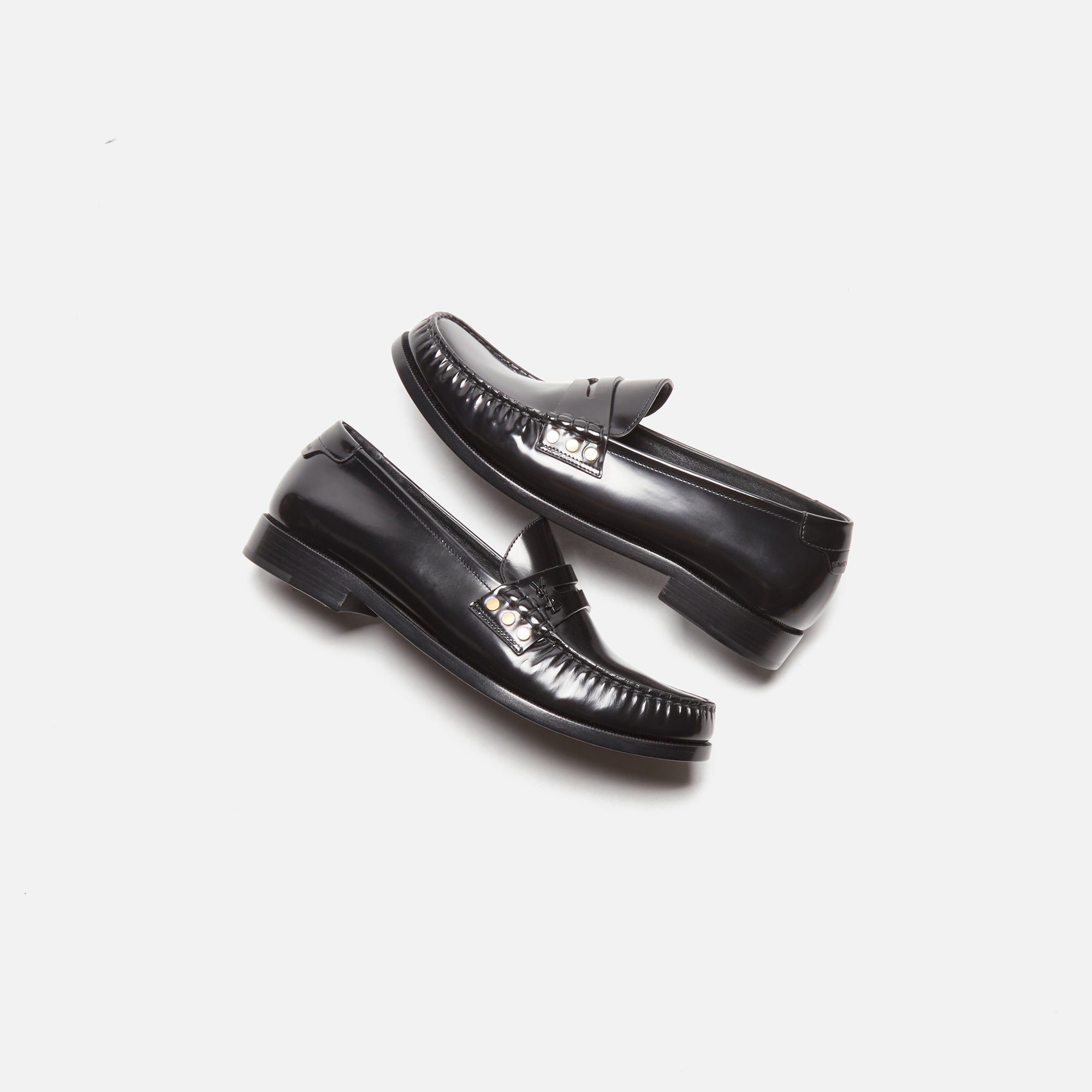 ローファー・オックスフォード SAINT LAURENT 15 LEATHER LOAFERS SAINT LAURENT サンローラン ローファー LE LOAFER 15 MOCCASS