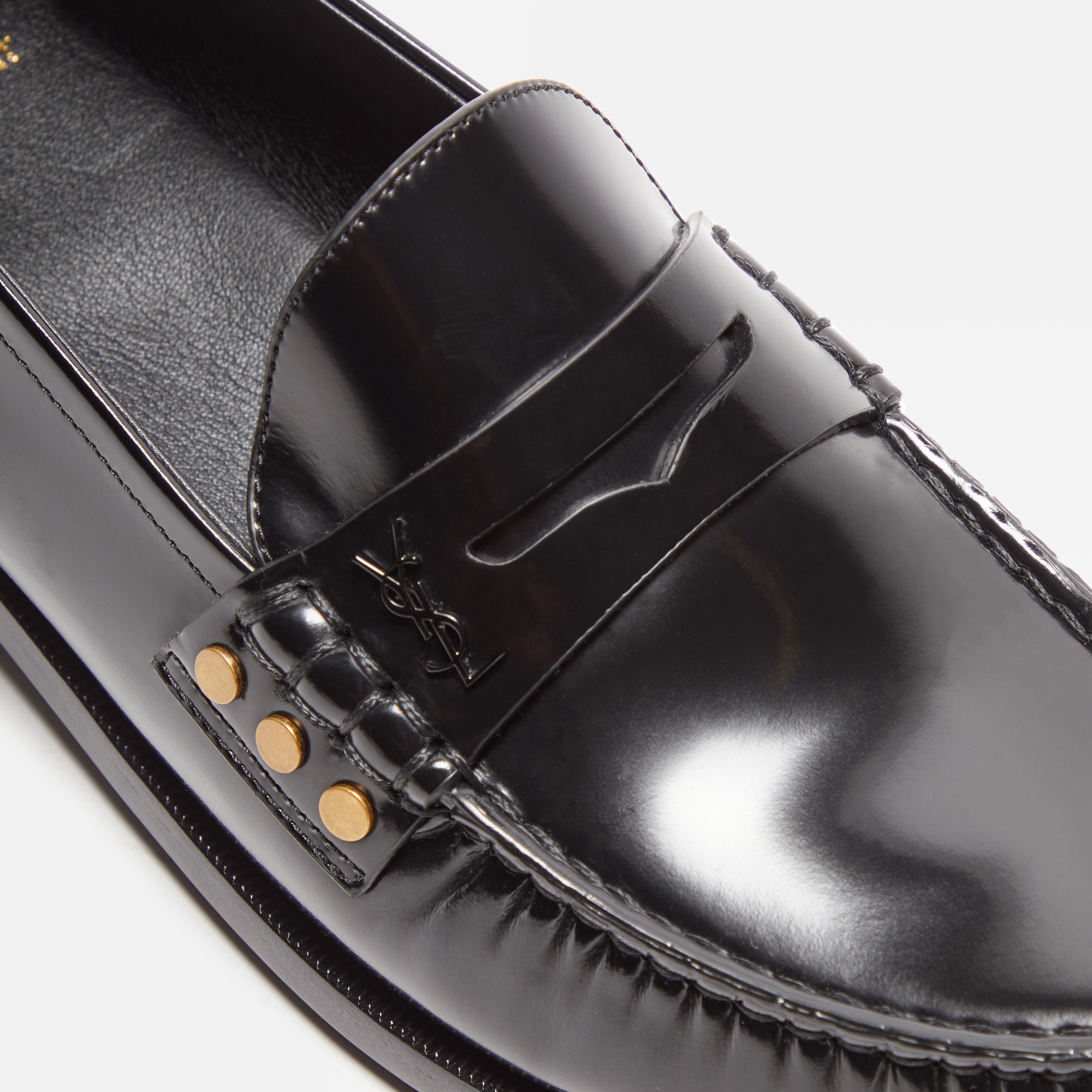 Saint Laurent Le Loafer 15 - Moc Nero – Kith