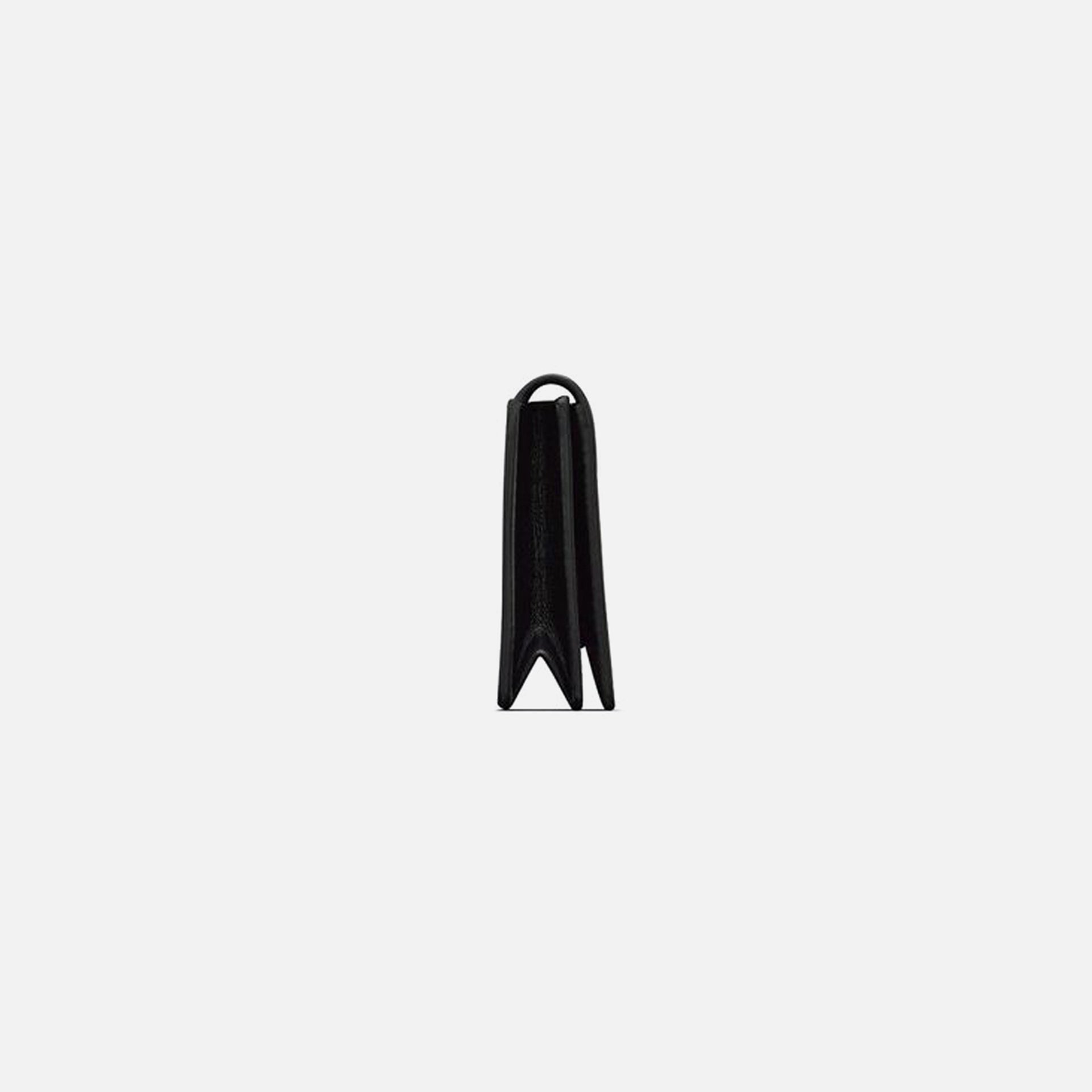 Saint Laurent Flap Card Case Branded - Nero
