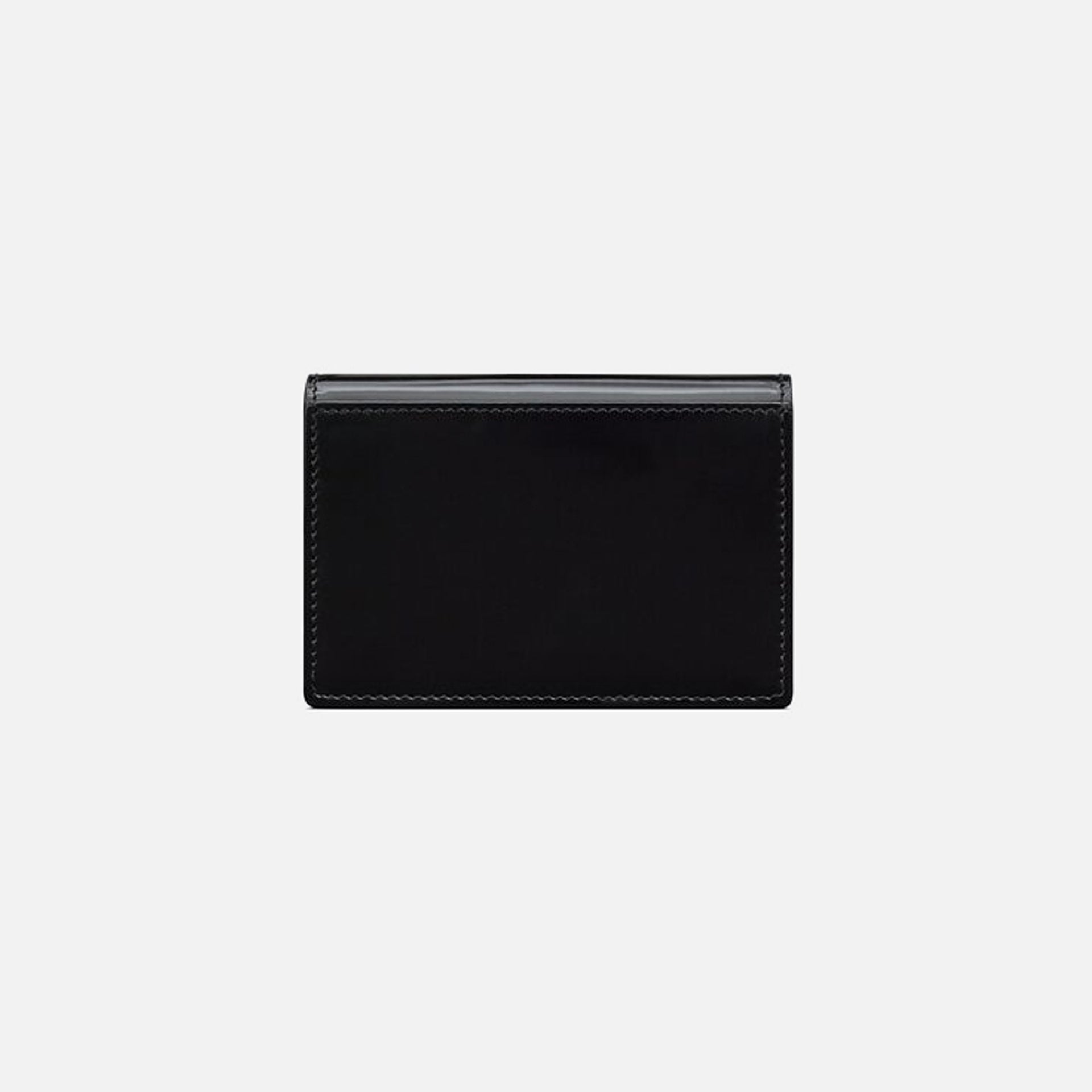 Saint Laurent Flap Card Case Branded - Nero