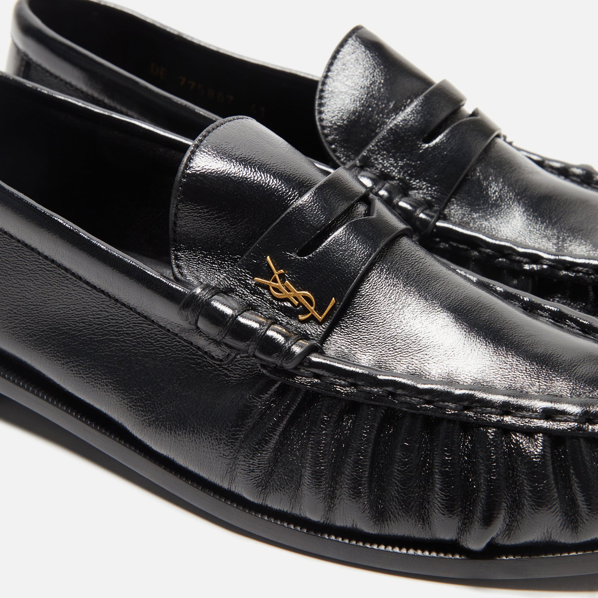 Saint Laurent Le Loafer 15 - Mocassin Oro / Antico Noir