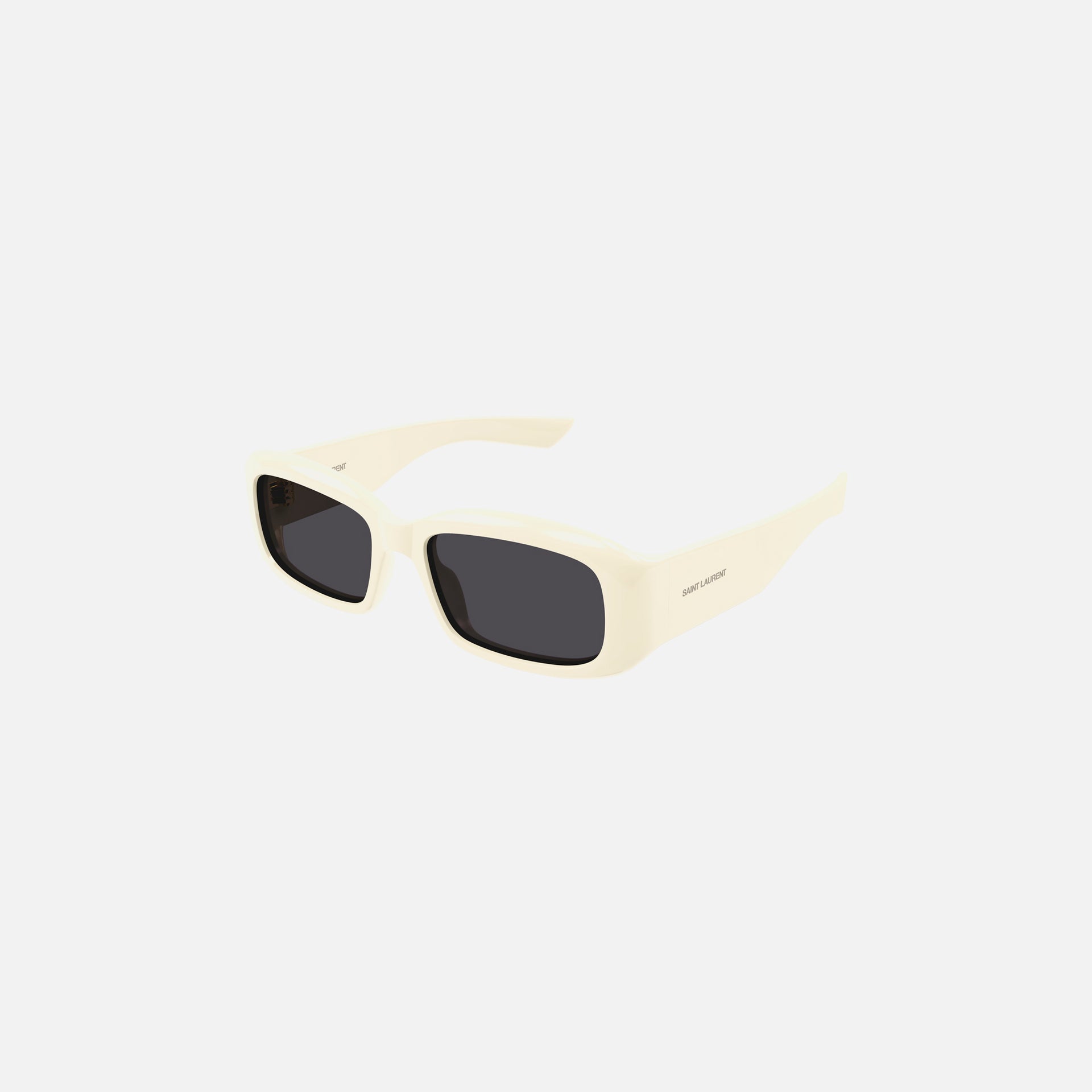 Saint Laurent Rectangle Sunglasses - White