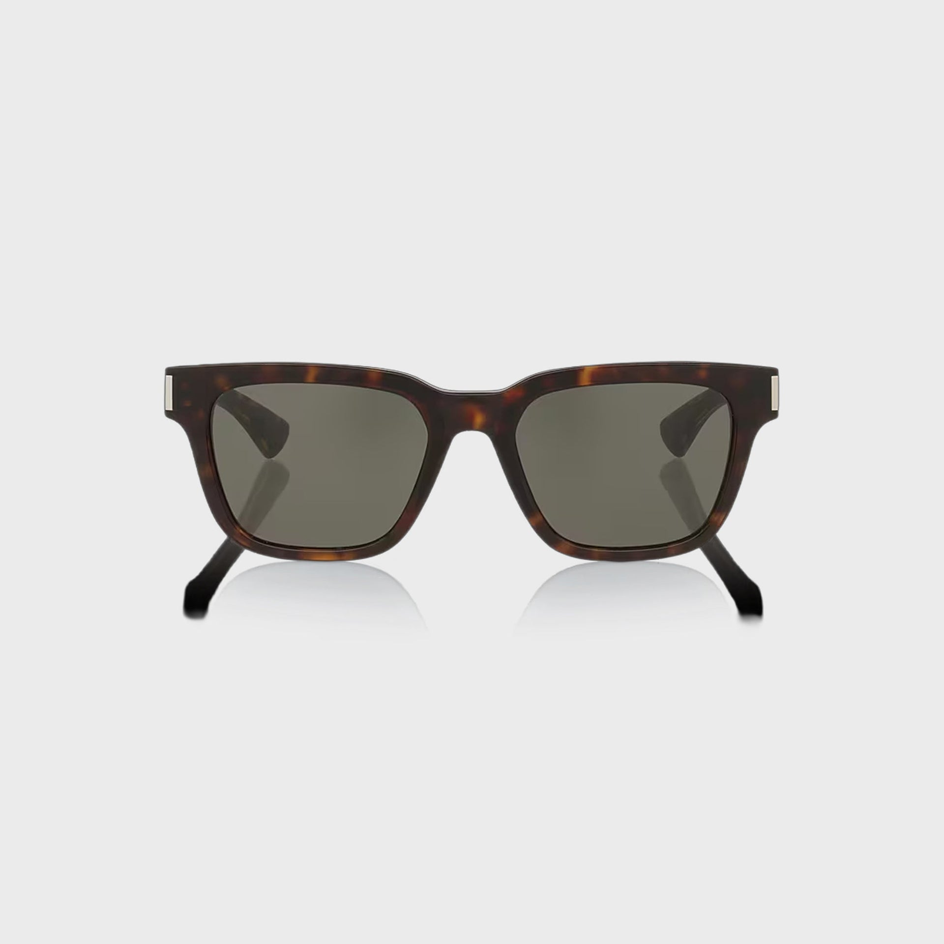 Saint Laurent Man Recycled Acetate Sunglasses - Havana / Grey