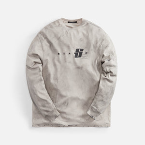 Stampd Transit Long Sleeve Relaxed Tee - Cement
