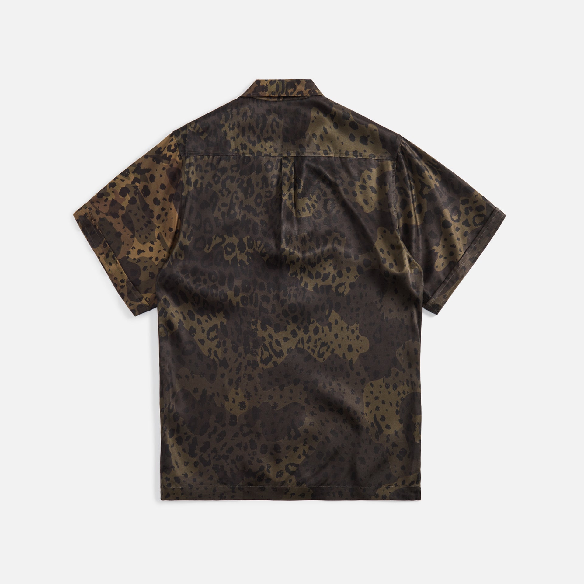 Stampd Dual Camo Leopard Camp Collar Buttondown - Dual Camo Leopard