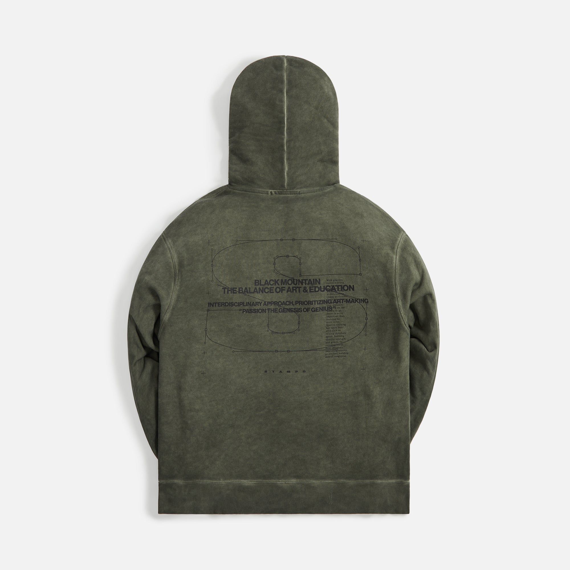 【STAMPD】☆フーディ☆ S24 TRANSIT OIL WASH CROPPED HOODIE Stampd S24 Transit Oil Wash Cropped Hoodie Jade – AWOL