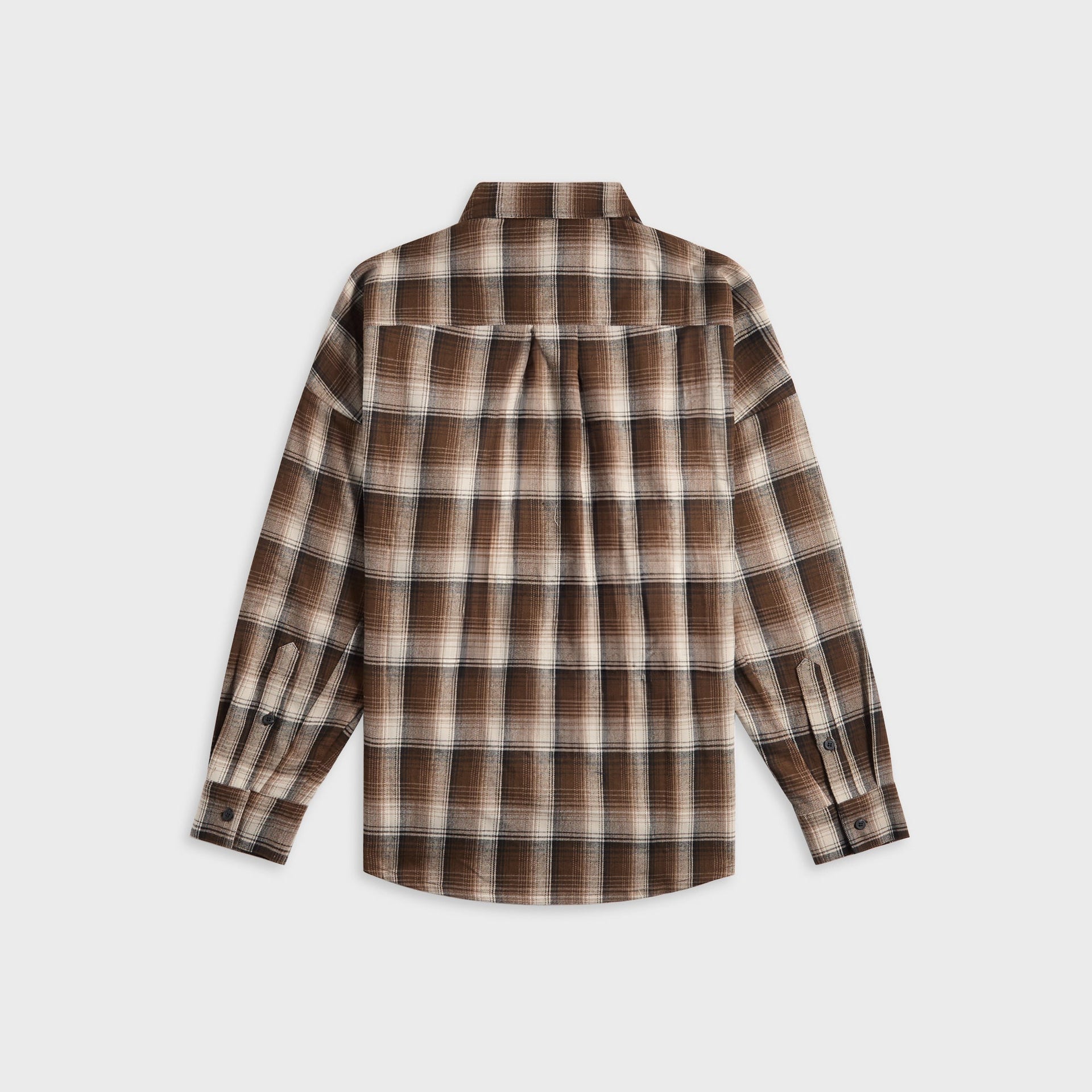 Stampd Oversized Plaid Buttondown - Earth Plaid