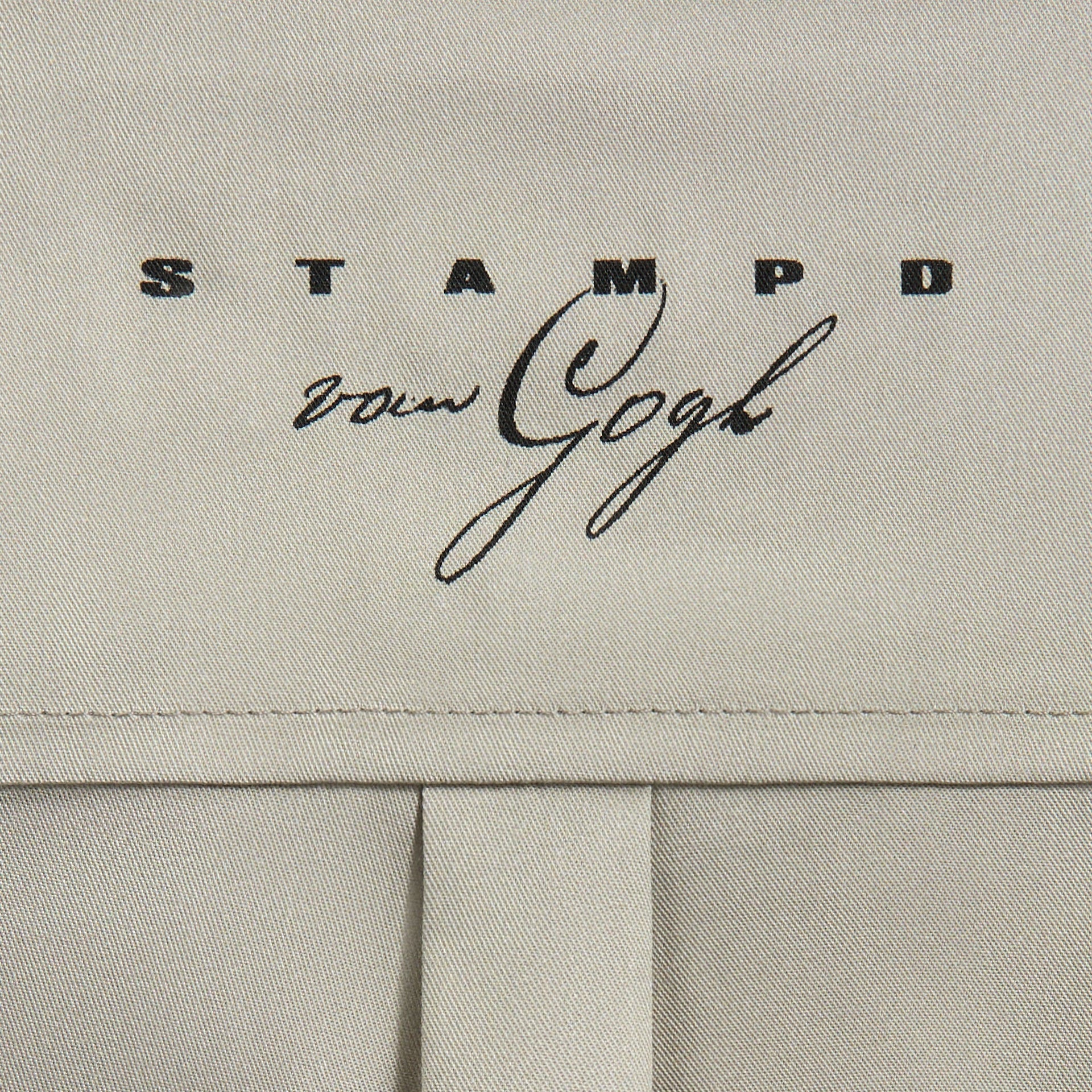 Stampd Van Gogh Camp Collar in Skeleton Print V2