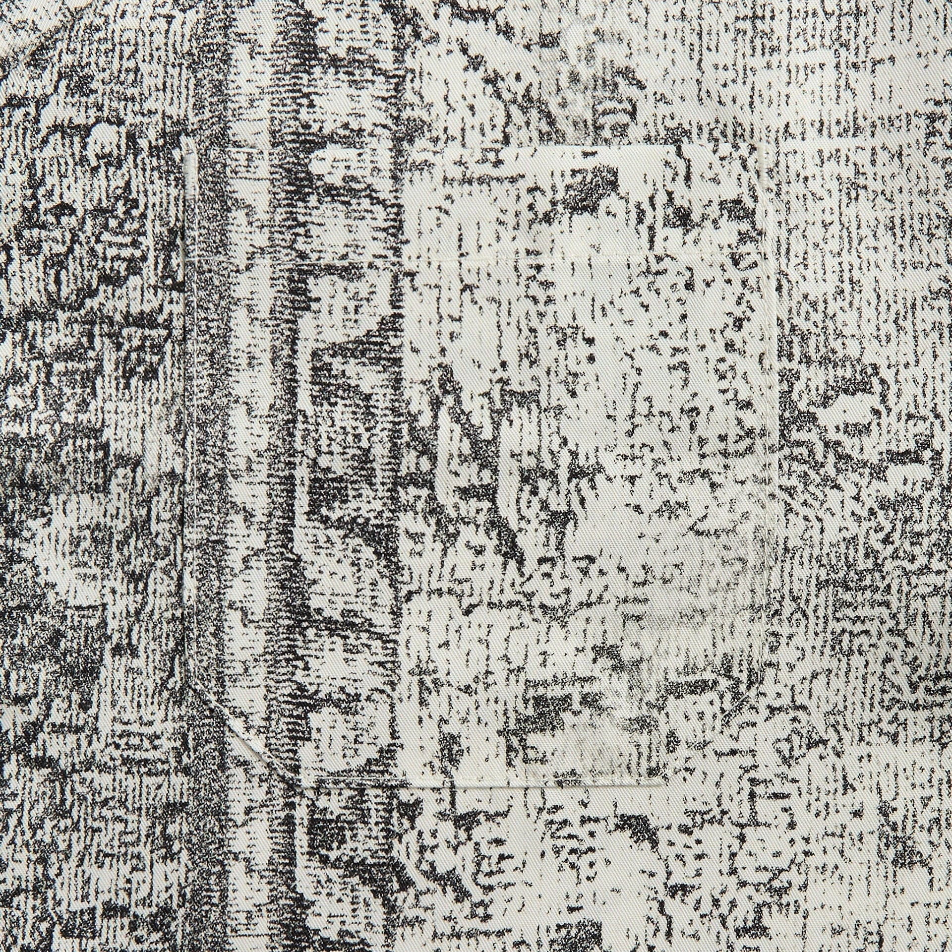 Stampd SS25 Rug Camp Collar in Rug Print V3