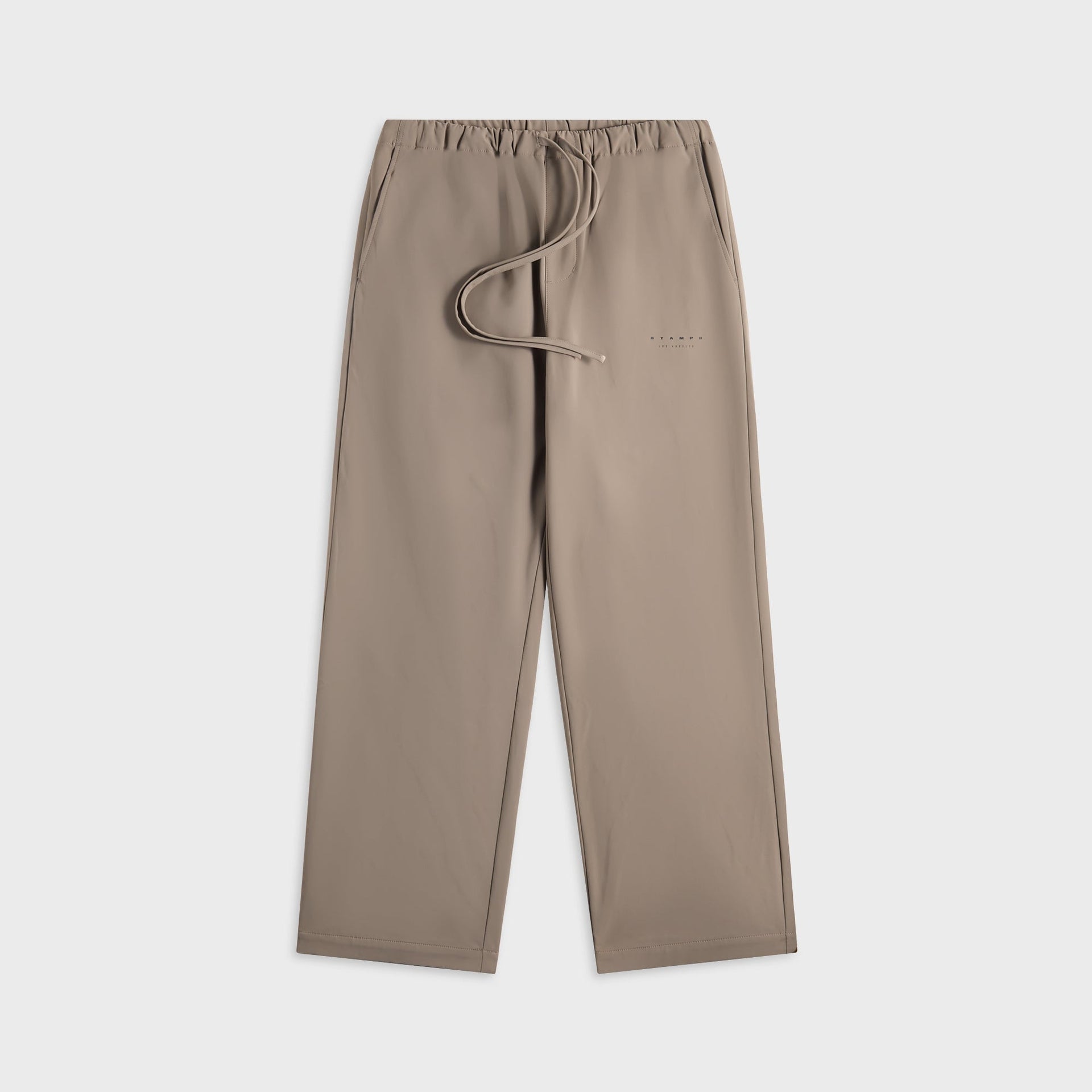 Stampd Nylon Wide Leg Pant - Sepia