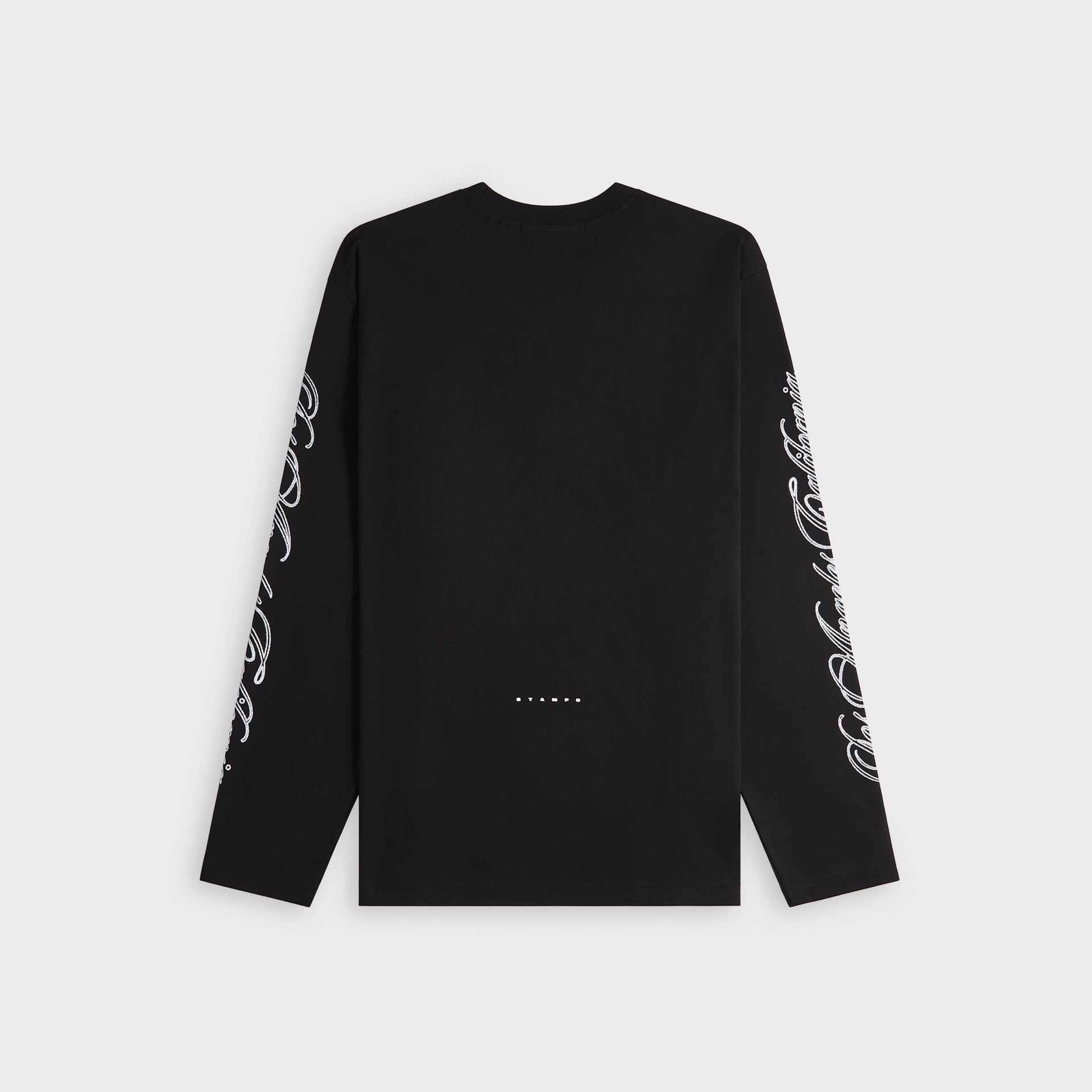 Stampd LA Cursive Long Sleeve Relaxed Tee - Black