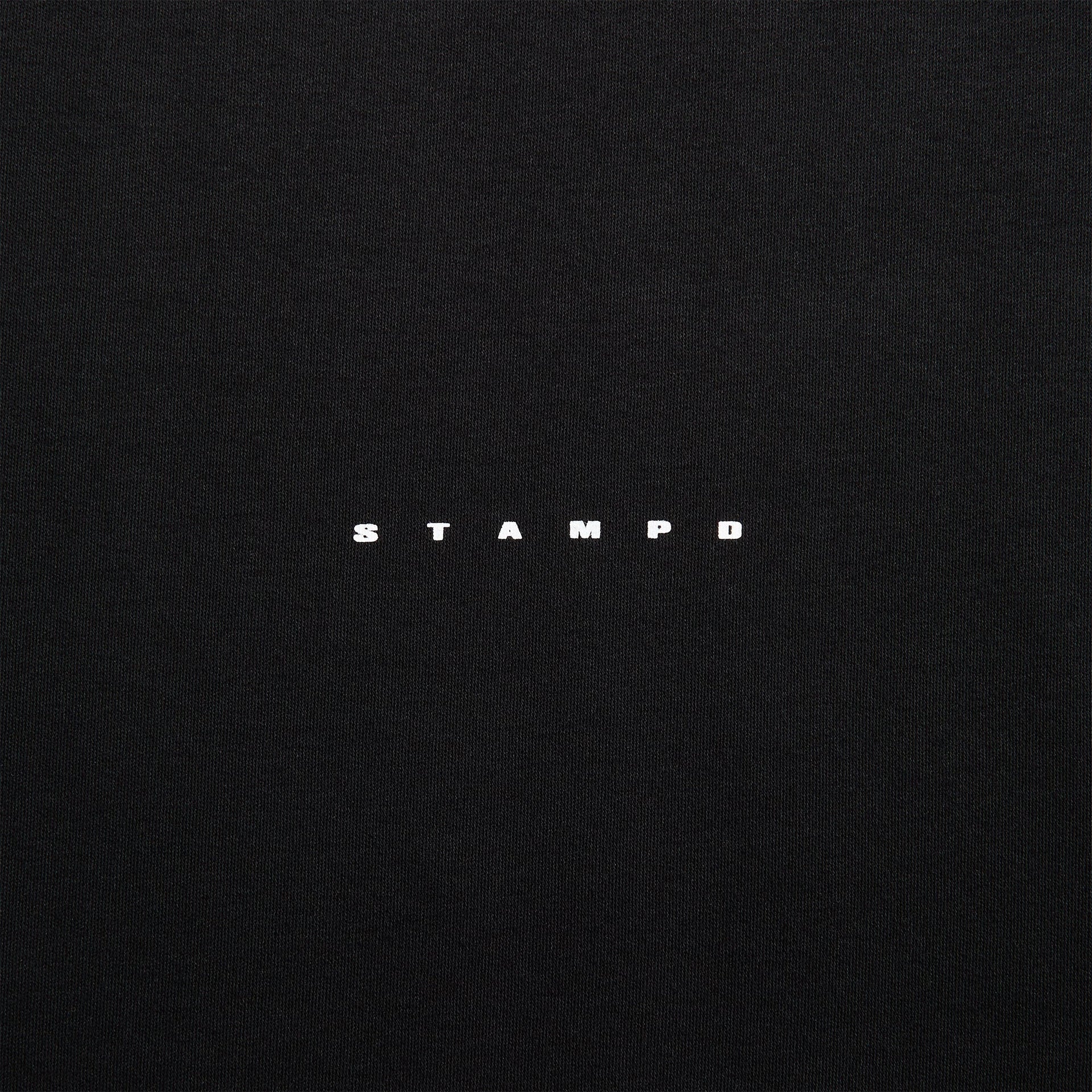 Stampd LA Cursive Long Sleeve Relaxed Tee - Black