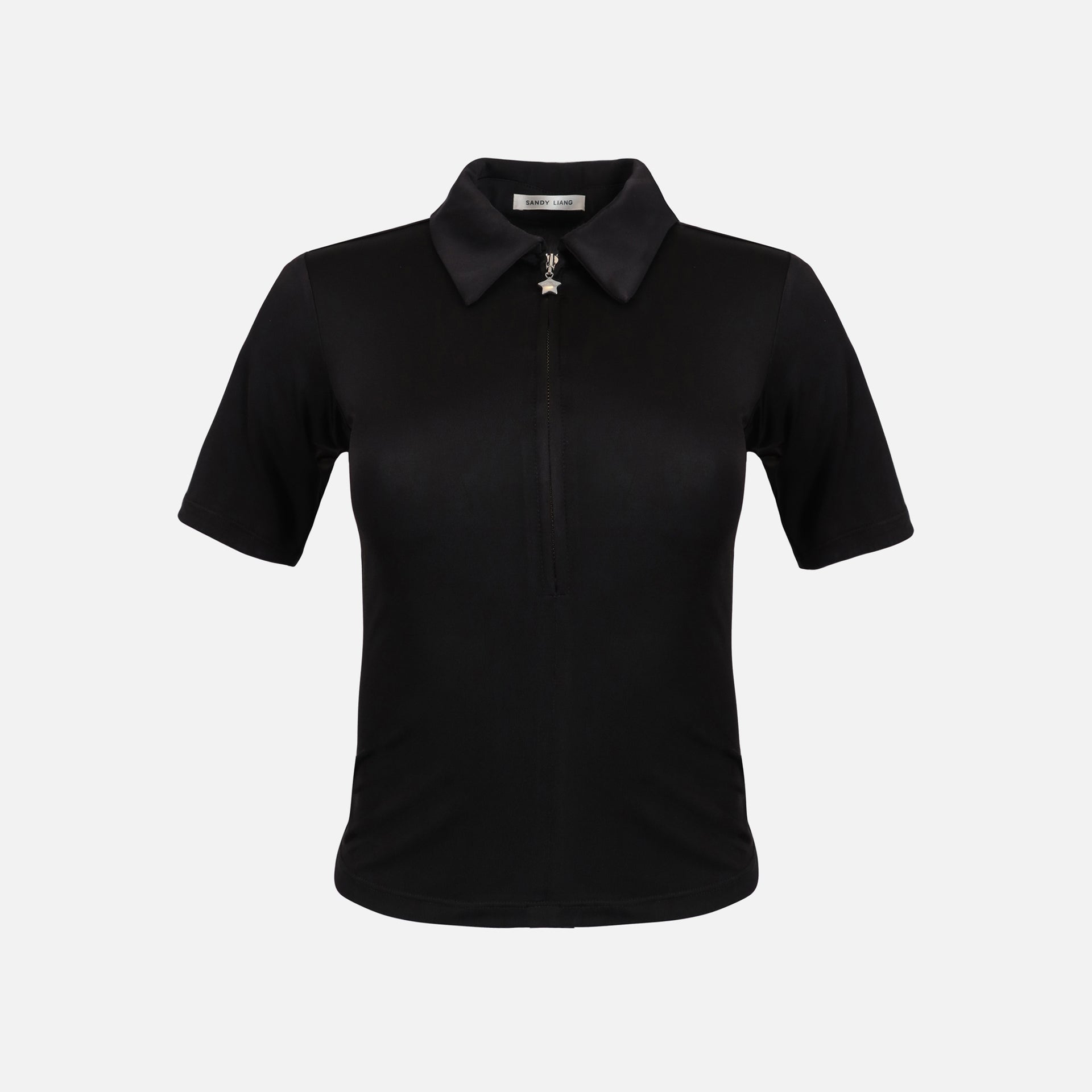 Sandy Liang Camper Top - Black