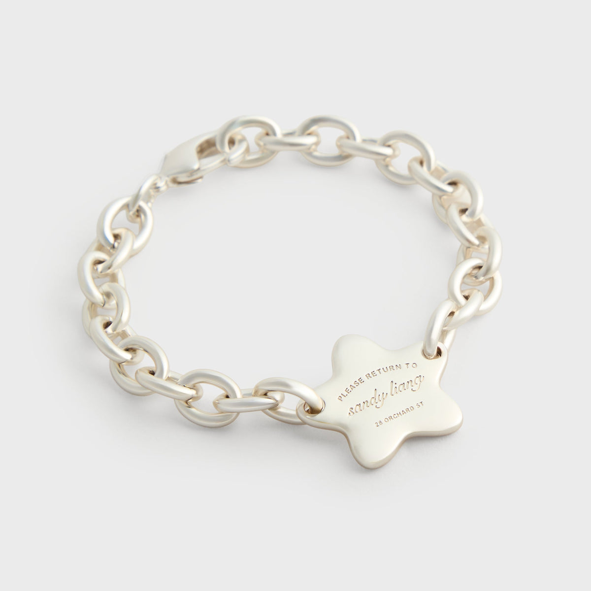 Sandy Liang Star Charm Bracelet - Silver