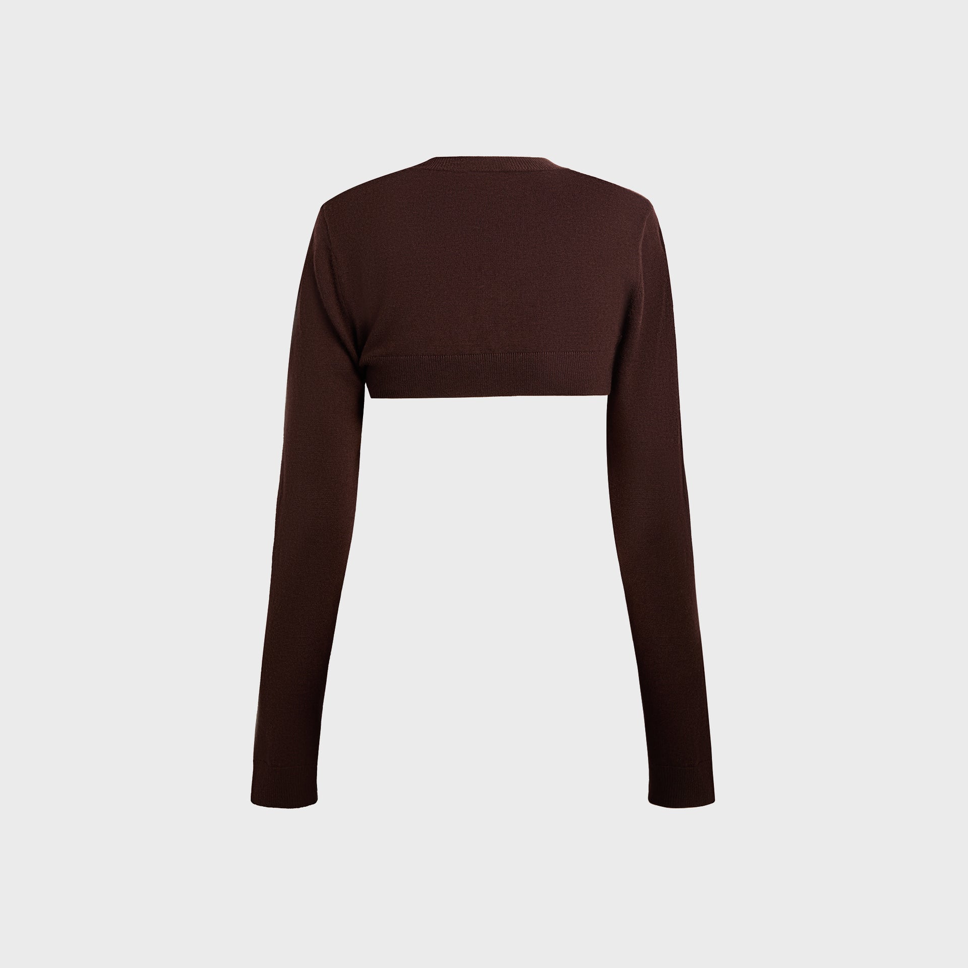 Sandy Liang Chip Cardigan - Brown