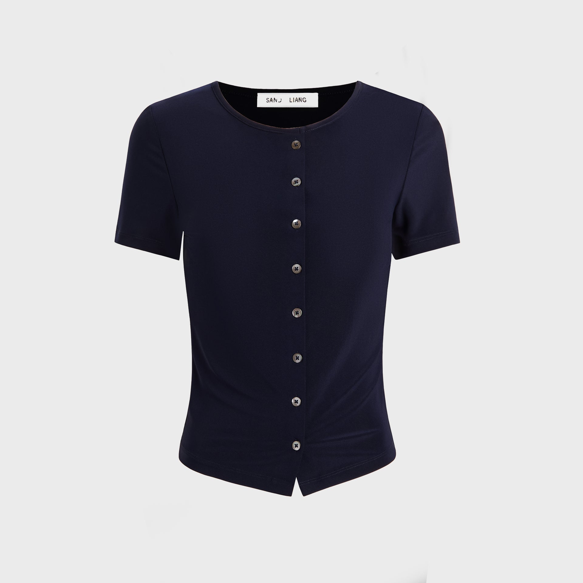 Sandy Liang Ella Top - Navy