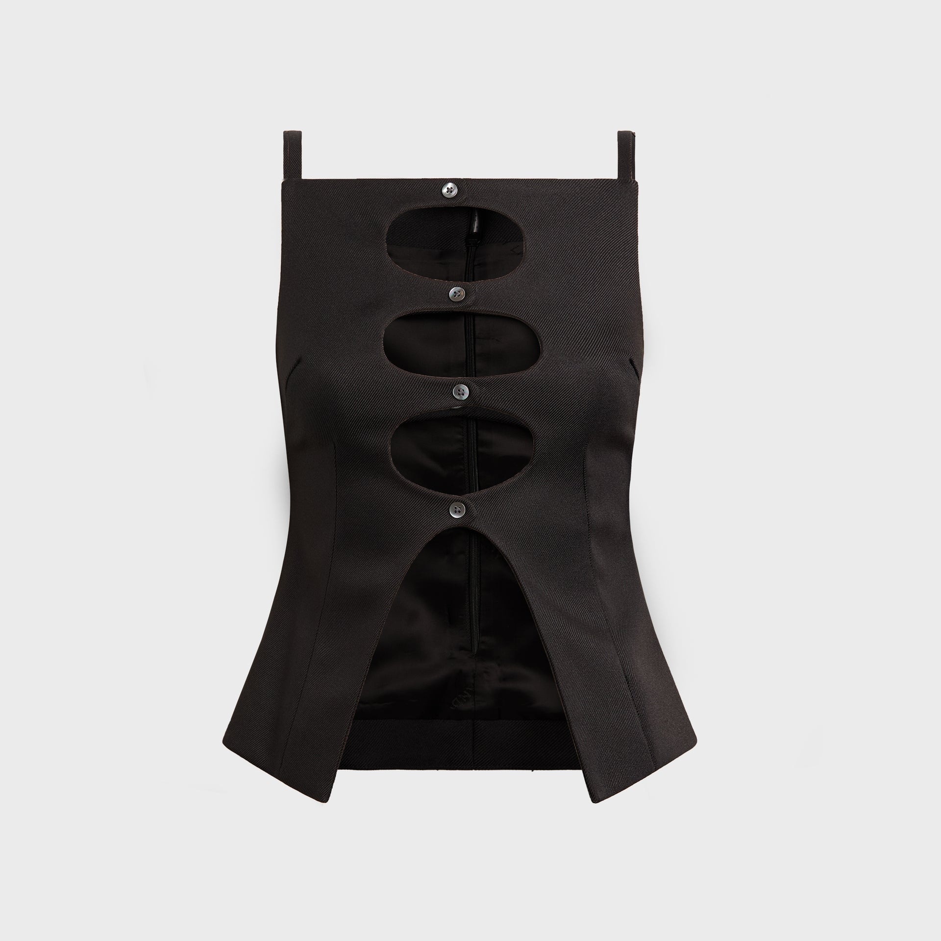 Sandy Liang Saguaro Top - Black