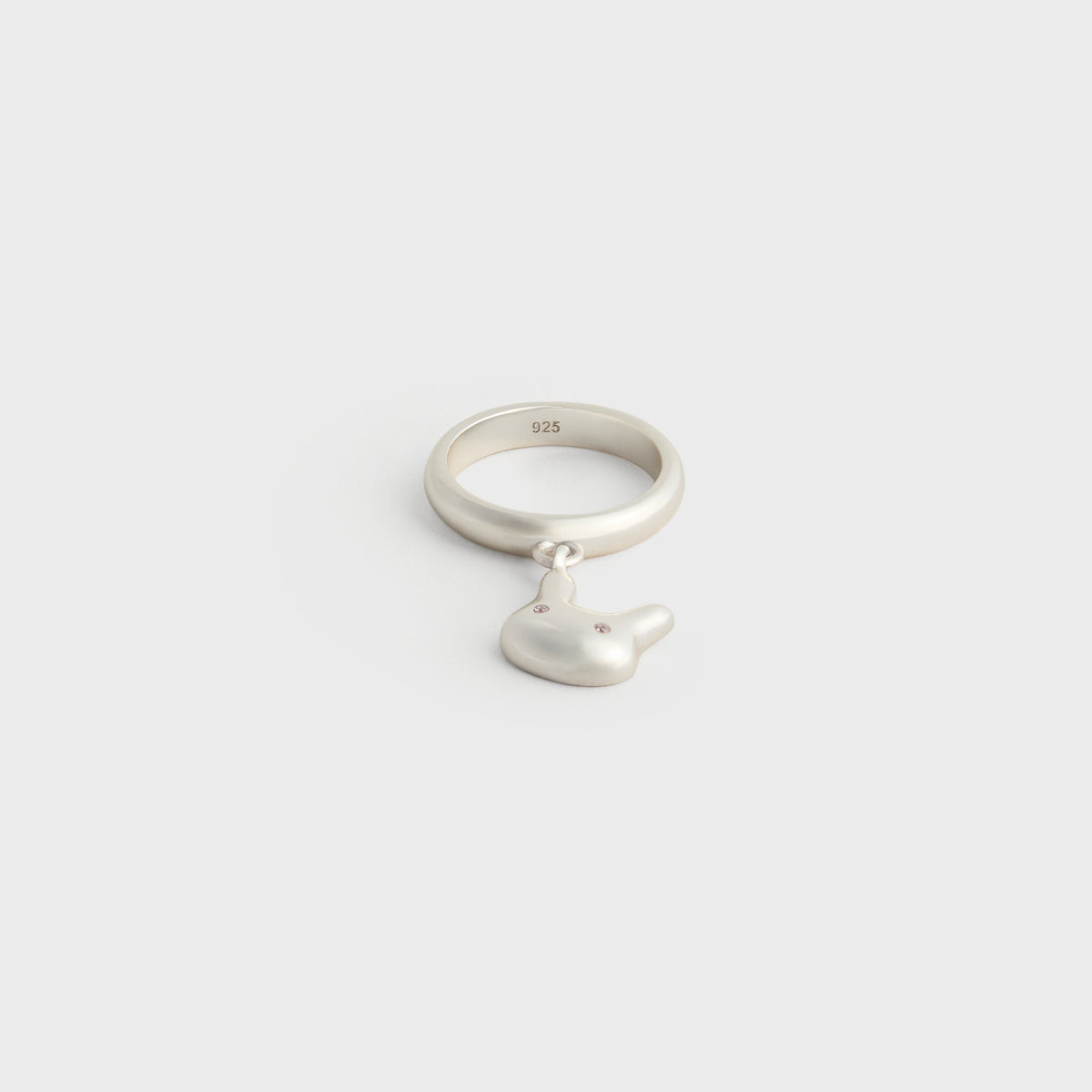 Sandy Liang Terminator Droplet Ring - Silver