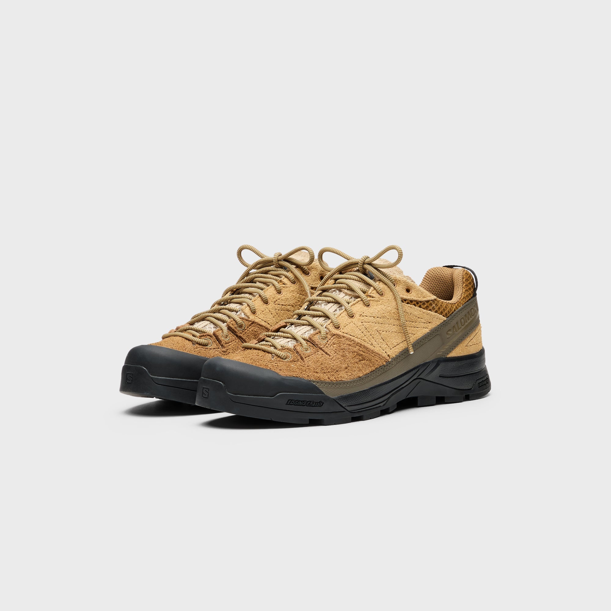 Salomon X-ALP SUEDE - Bronze Brown / Wood Thrush / Safari – Kith